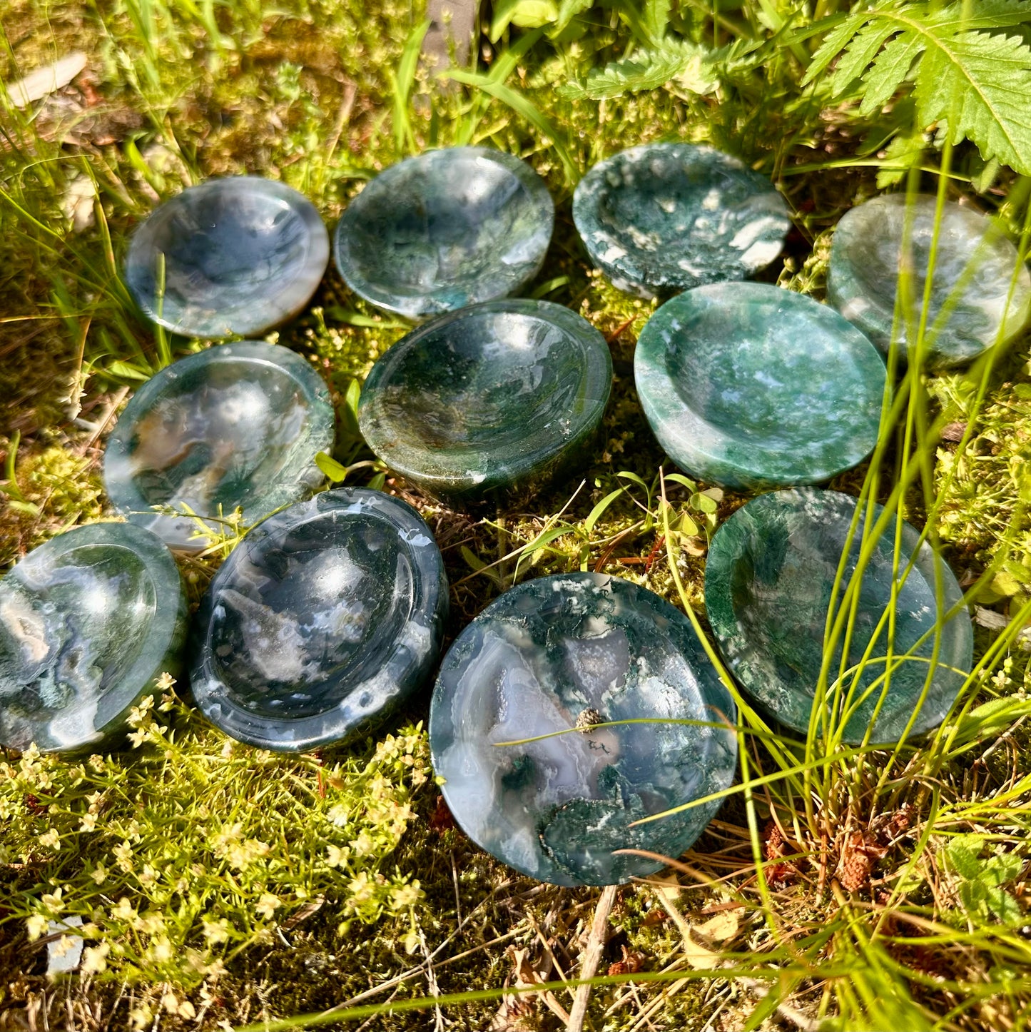 Moss Agate Bowl