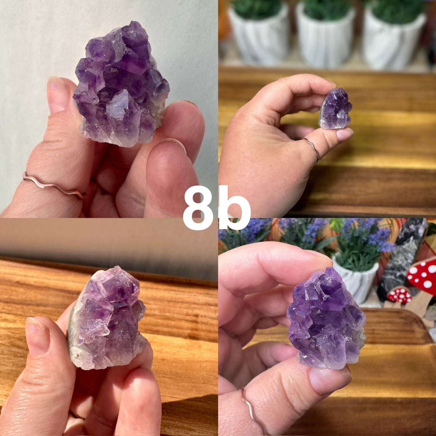 Amethyst Small Cluster Geode