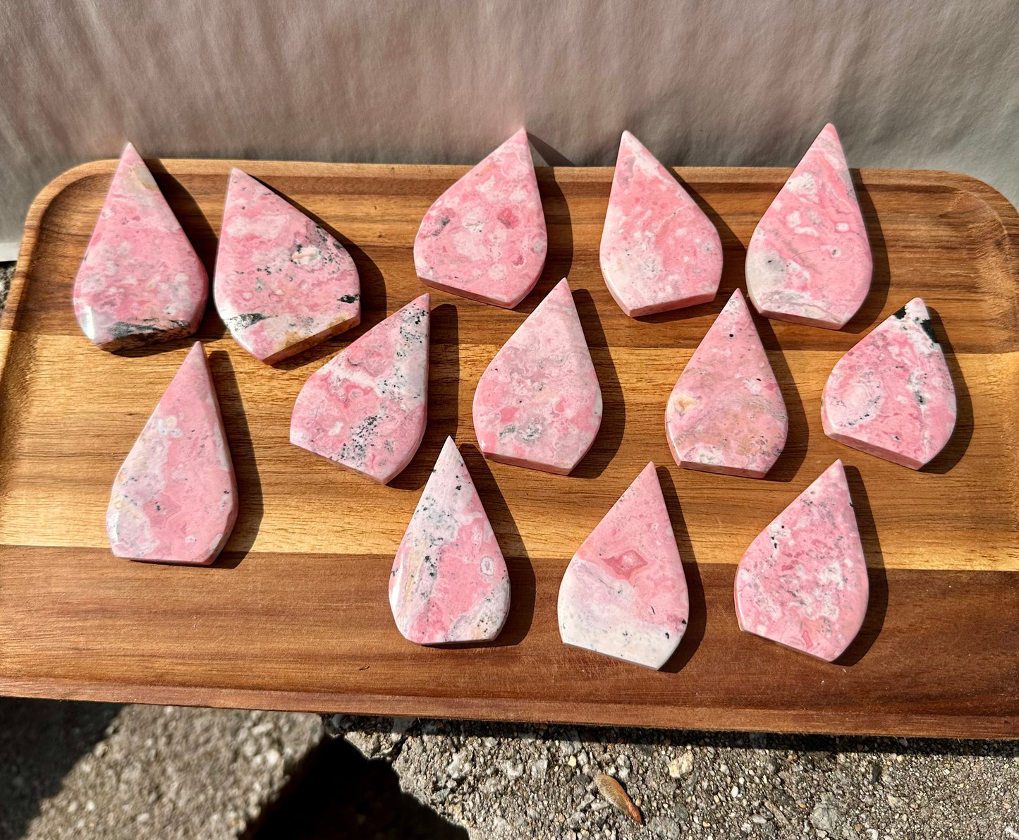 Peruvian Rhodonite Flame- Some Discounted *