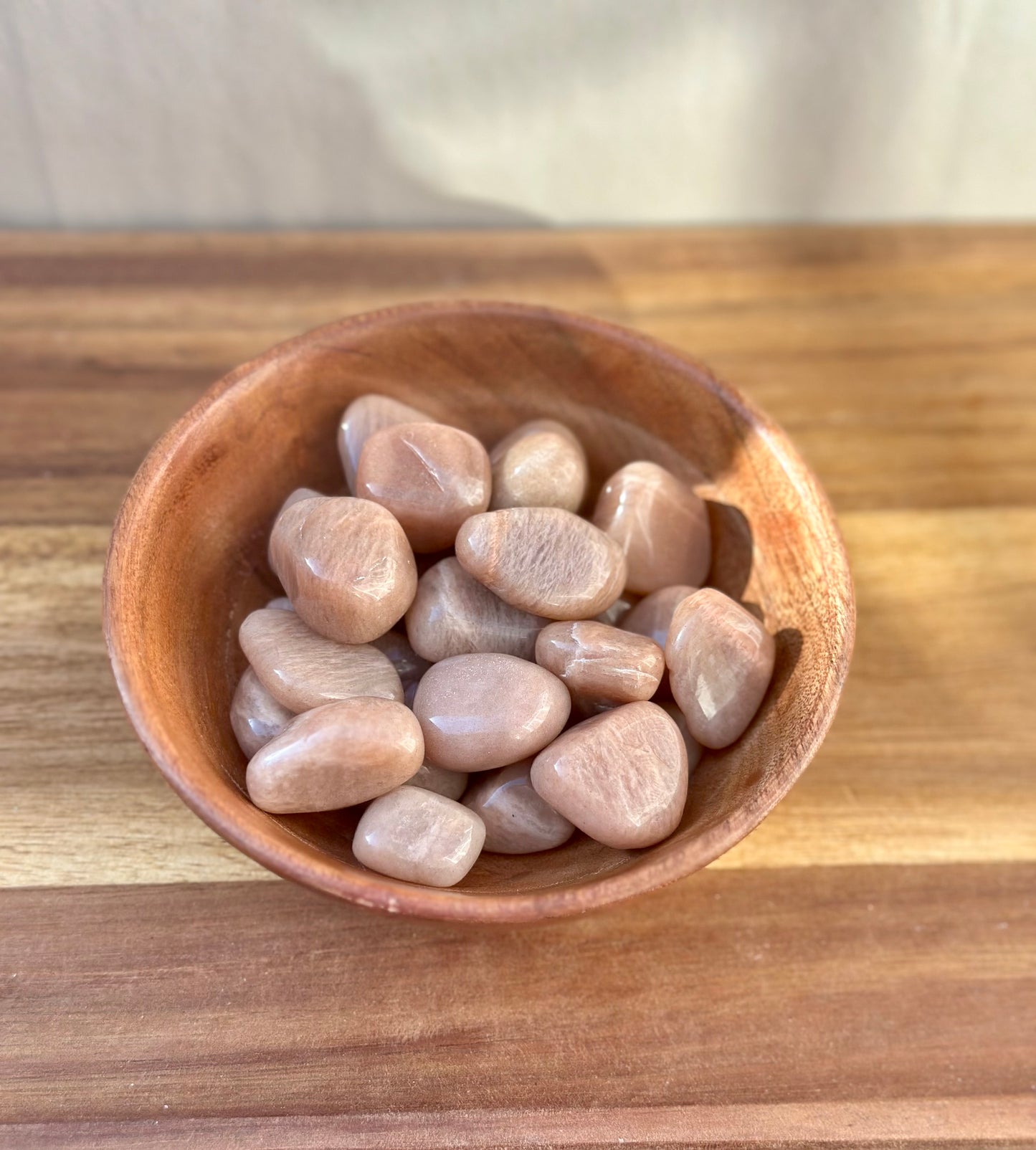 Peach Moonstone Tumble
