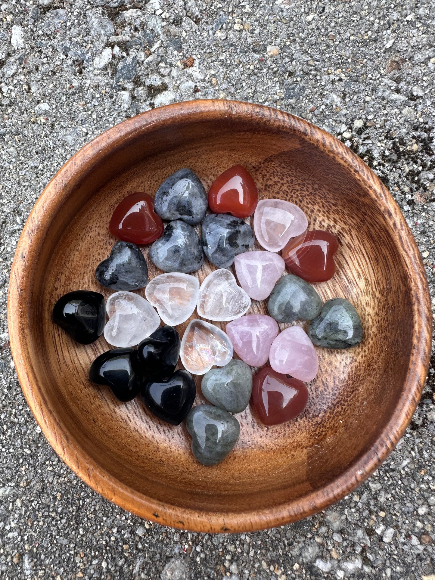 Mini Heart Carving