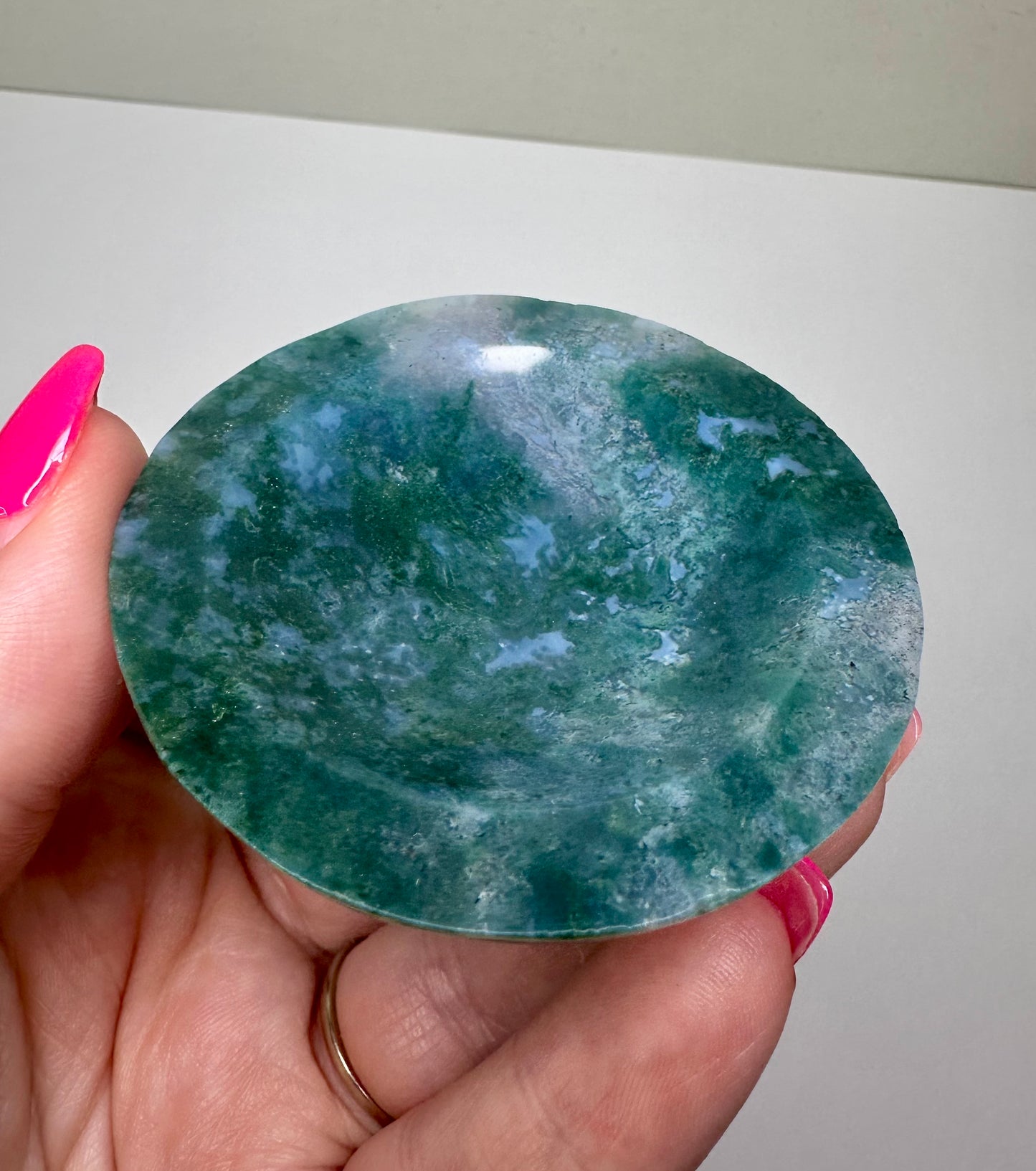 Moss Agate Bowl