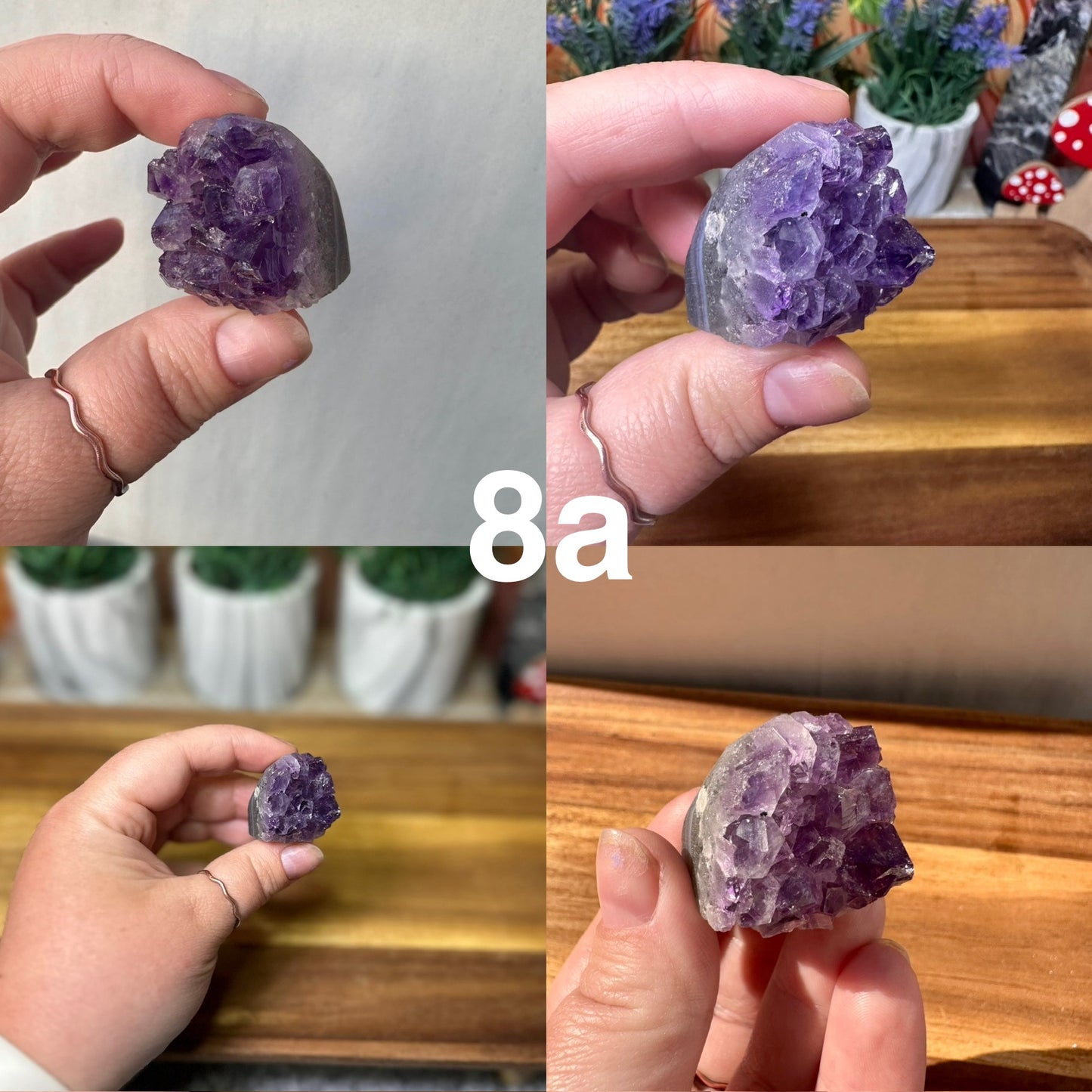 Amethyst Small Cluster Geode