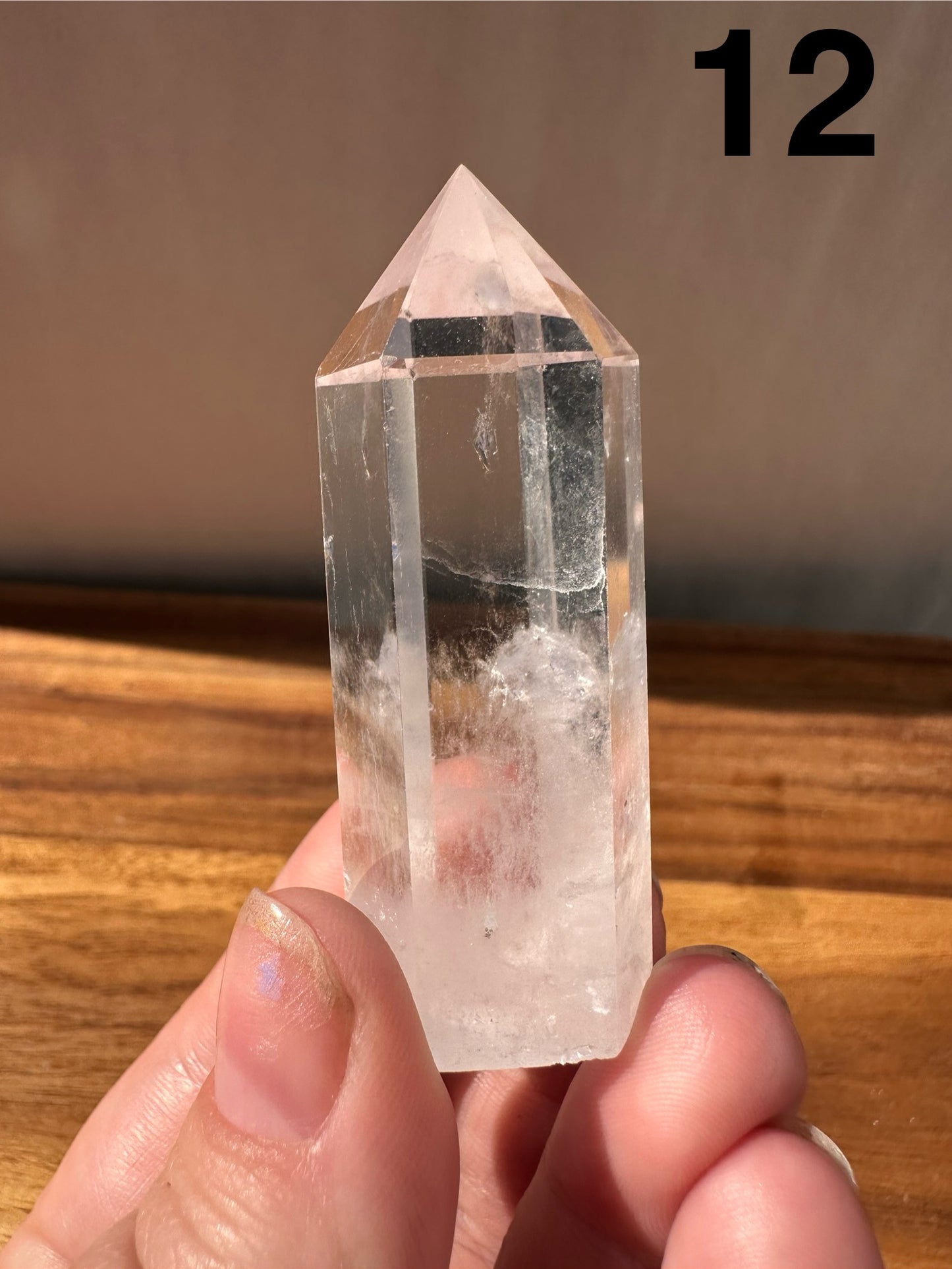 Clear Quartz Tower