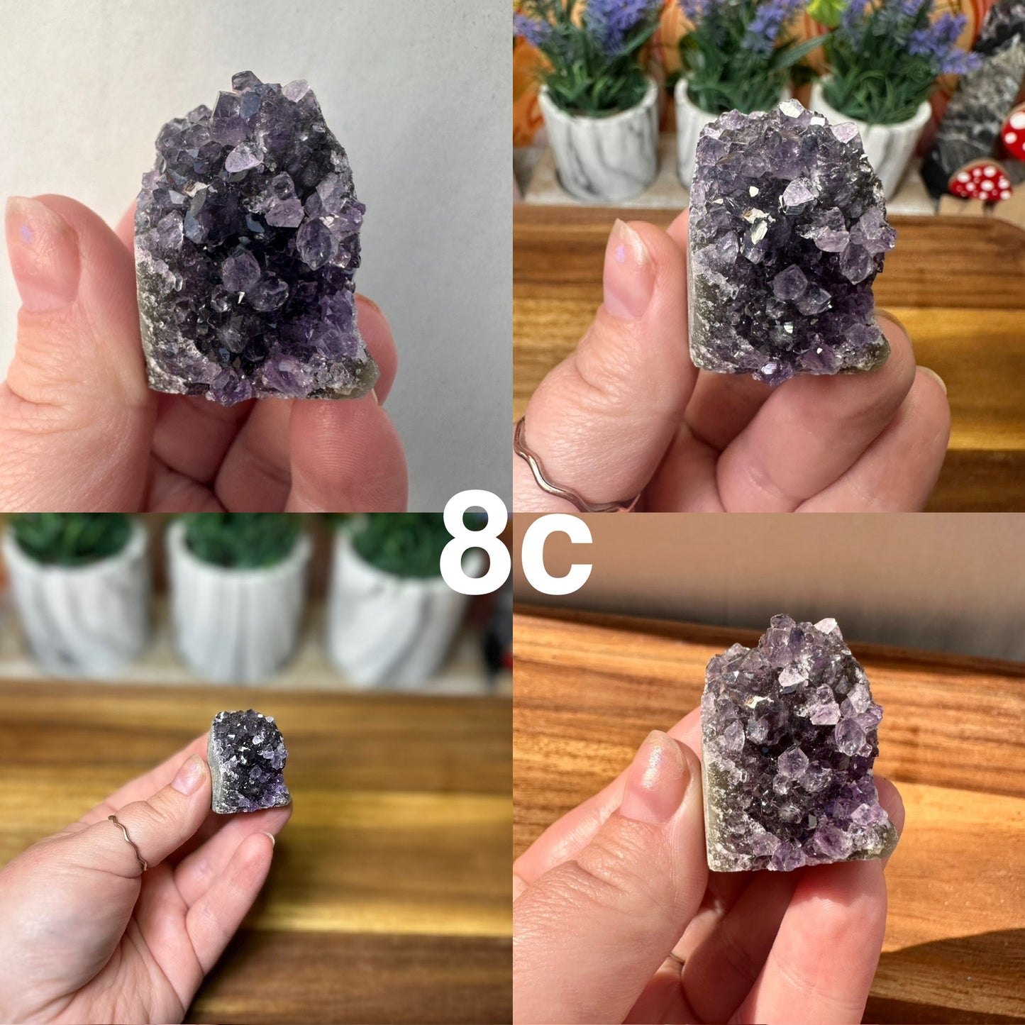 Amethyst Small Cluster Geode
