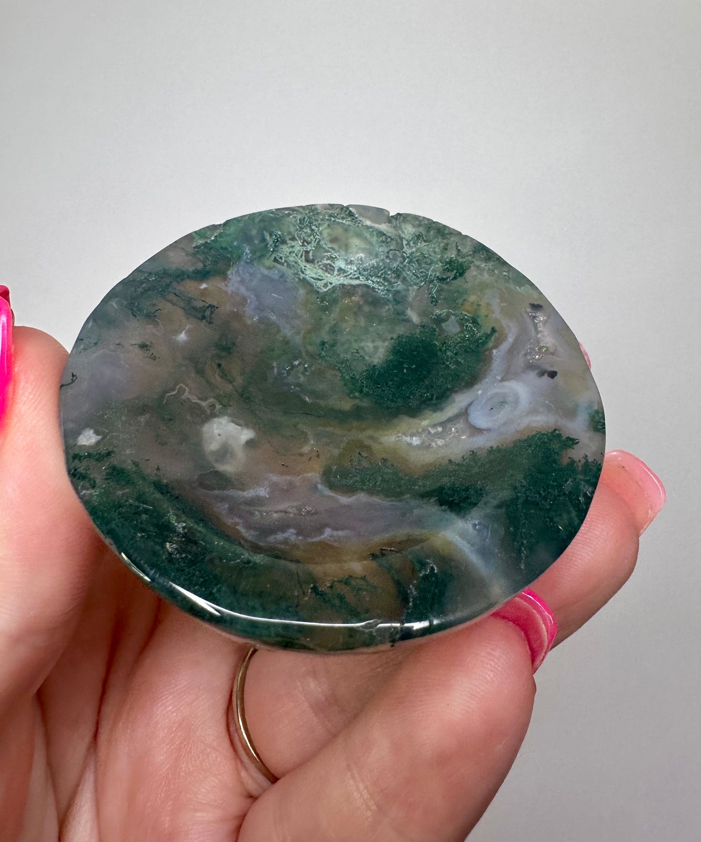Moss Agate Bowl