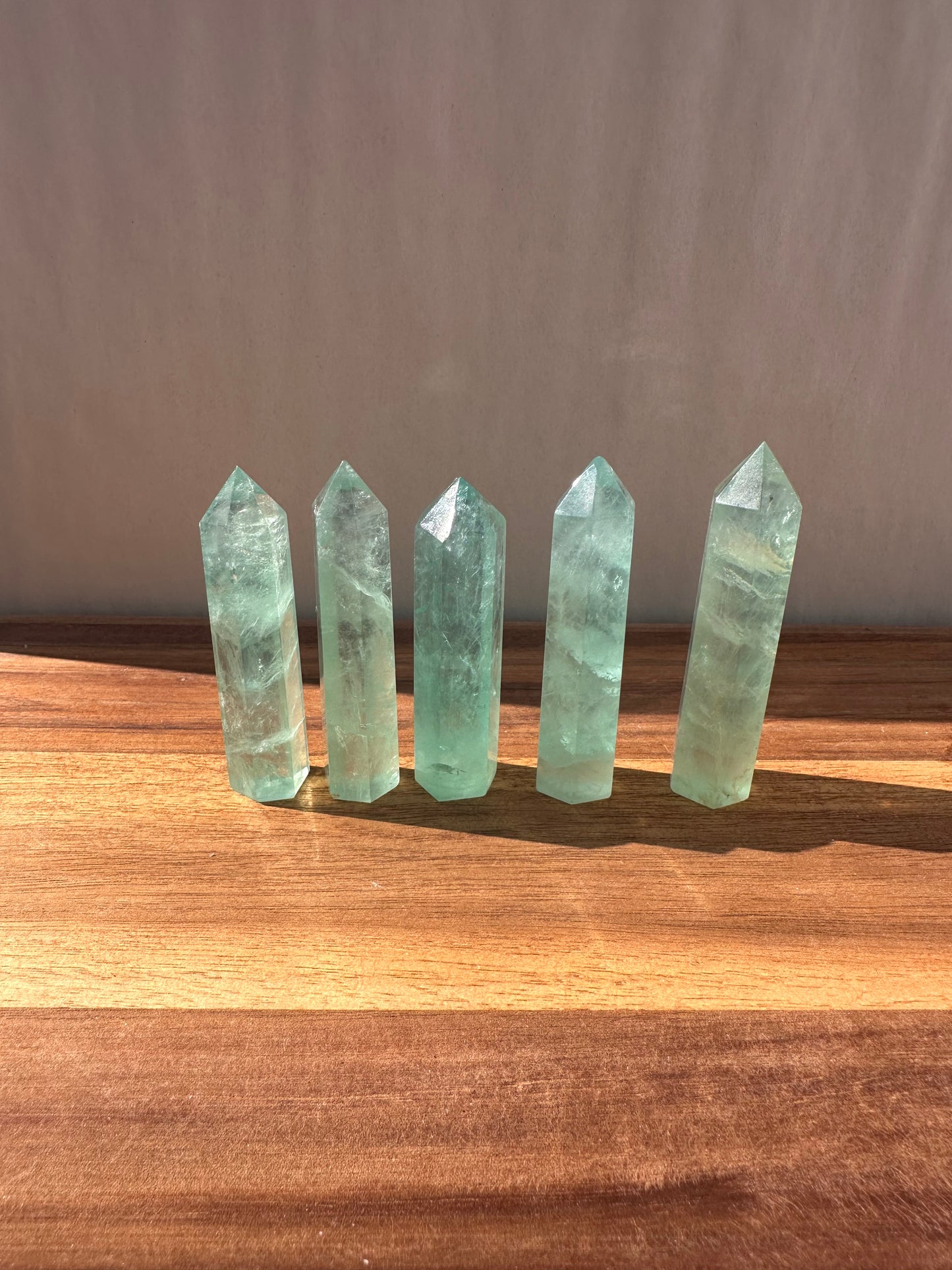 Green Fluorite Tower