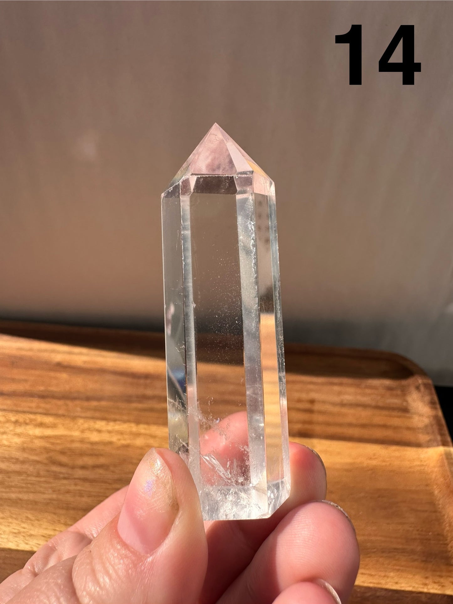 Clear Quartz Tower
