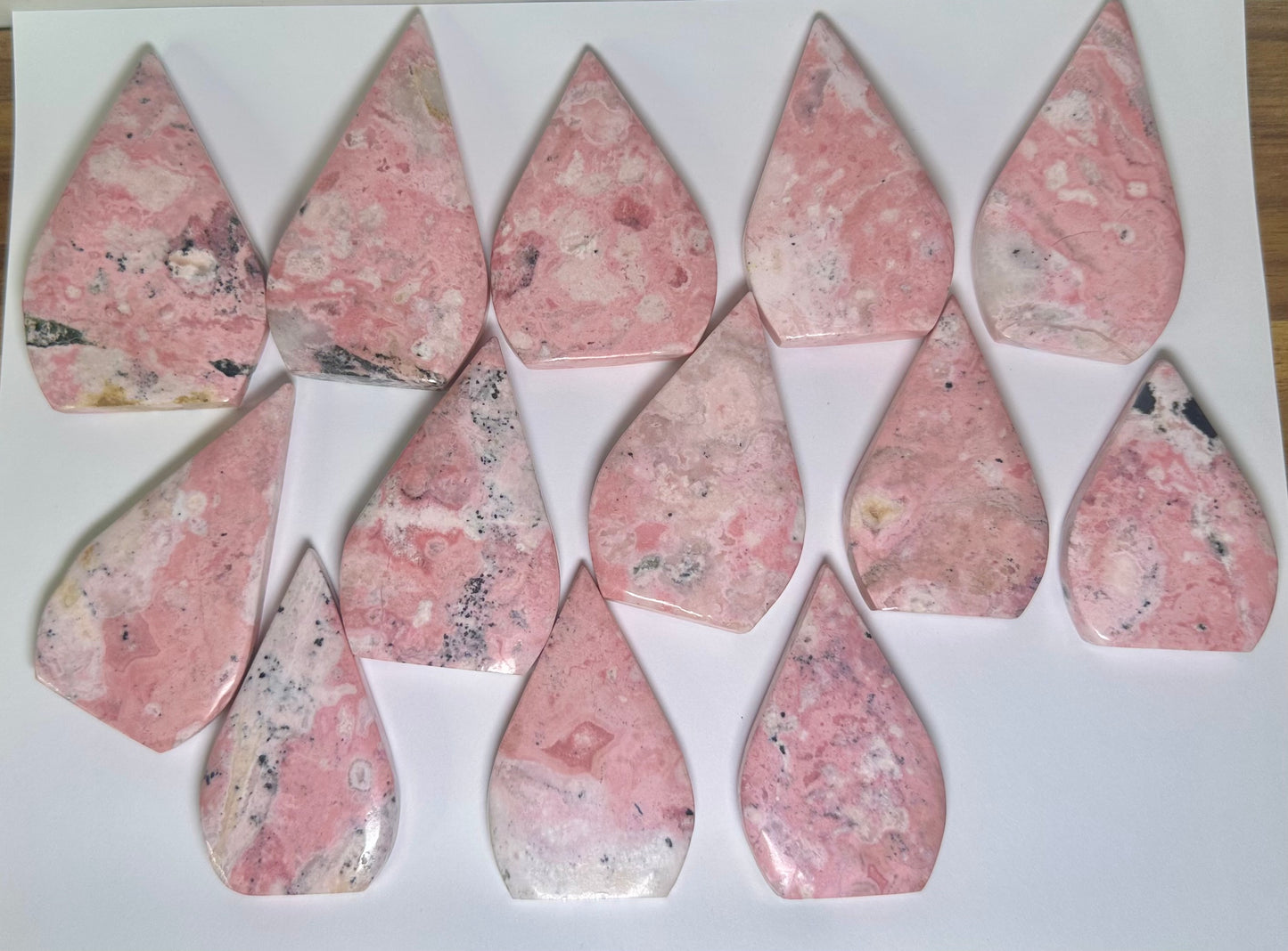 Peruvian Rhodonite Flame- Some Discounted *