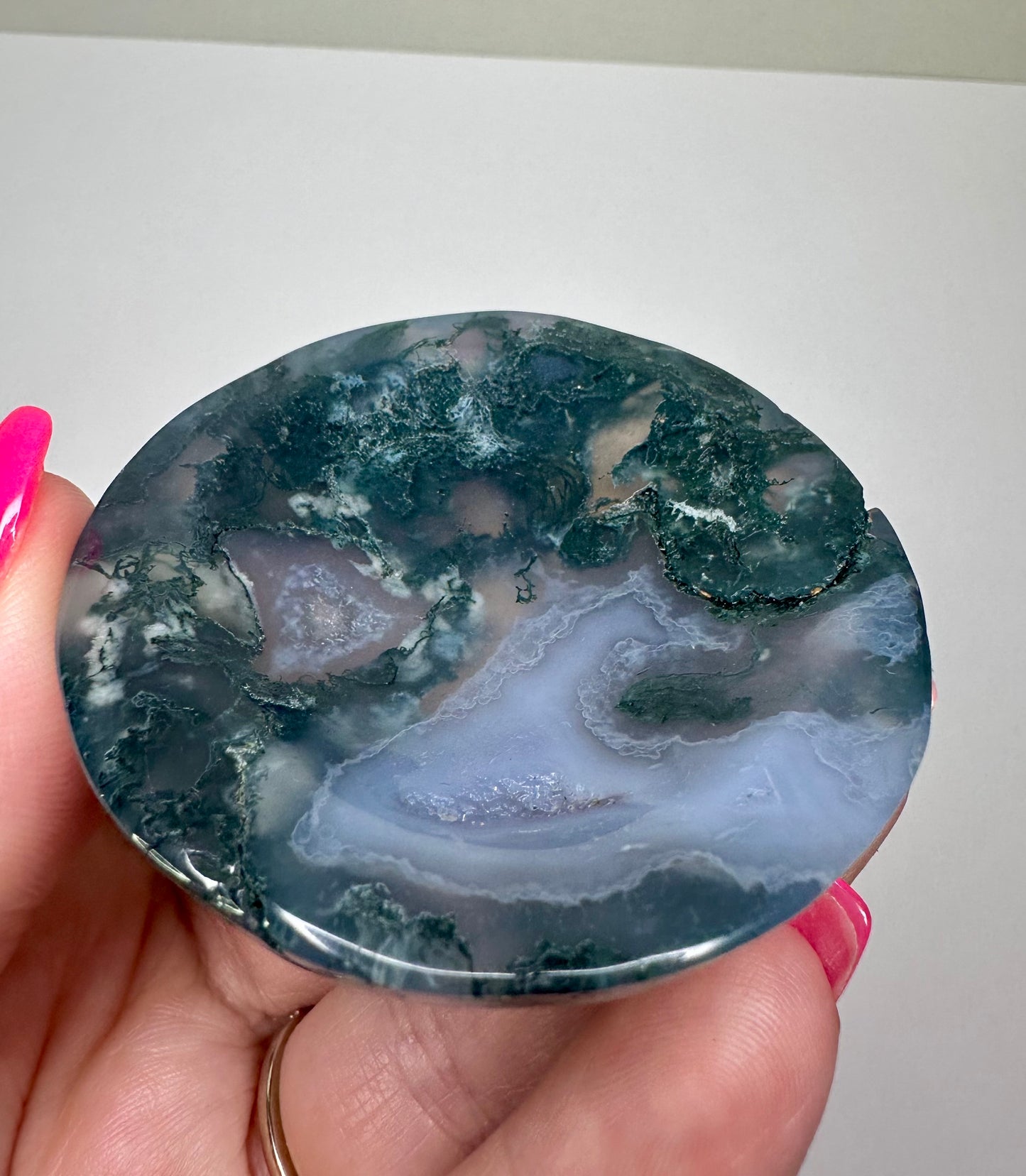 Moss Agate Bowl