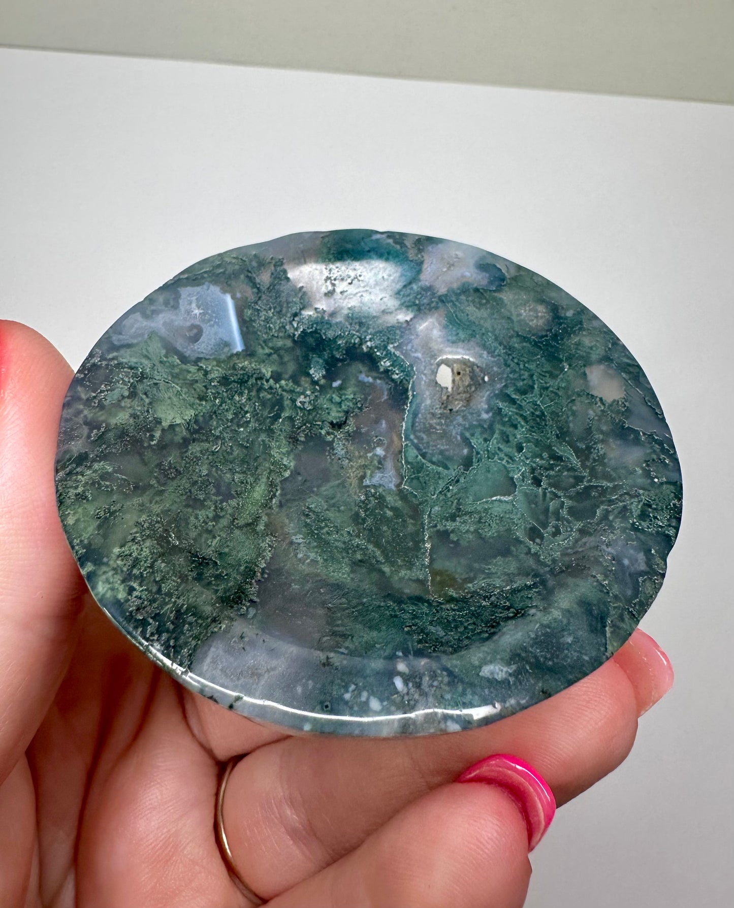 Moss Agate Bowl