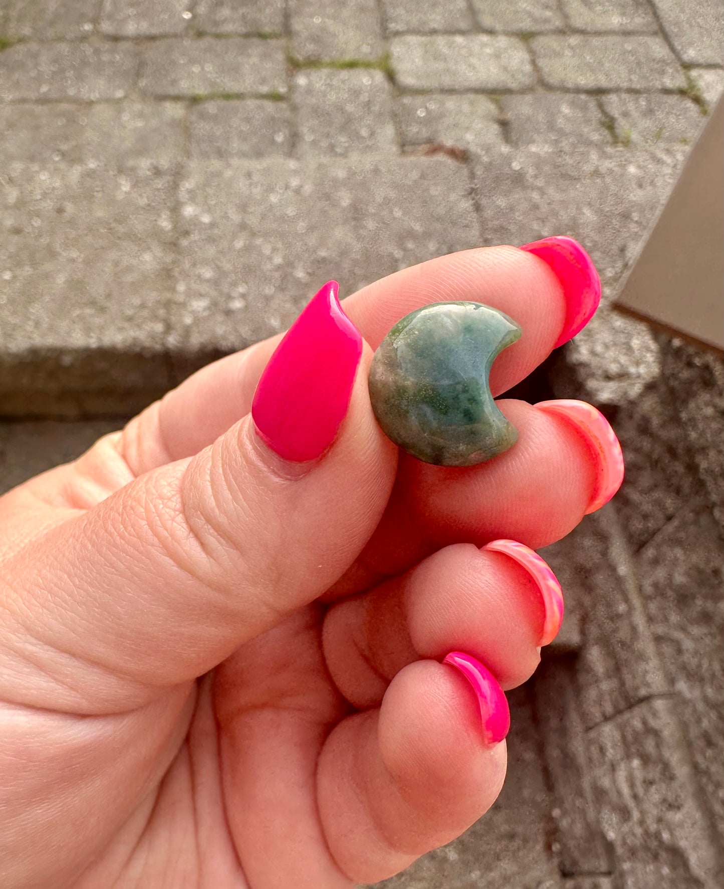 Mini Ocean Jasper Moon