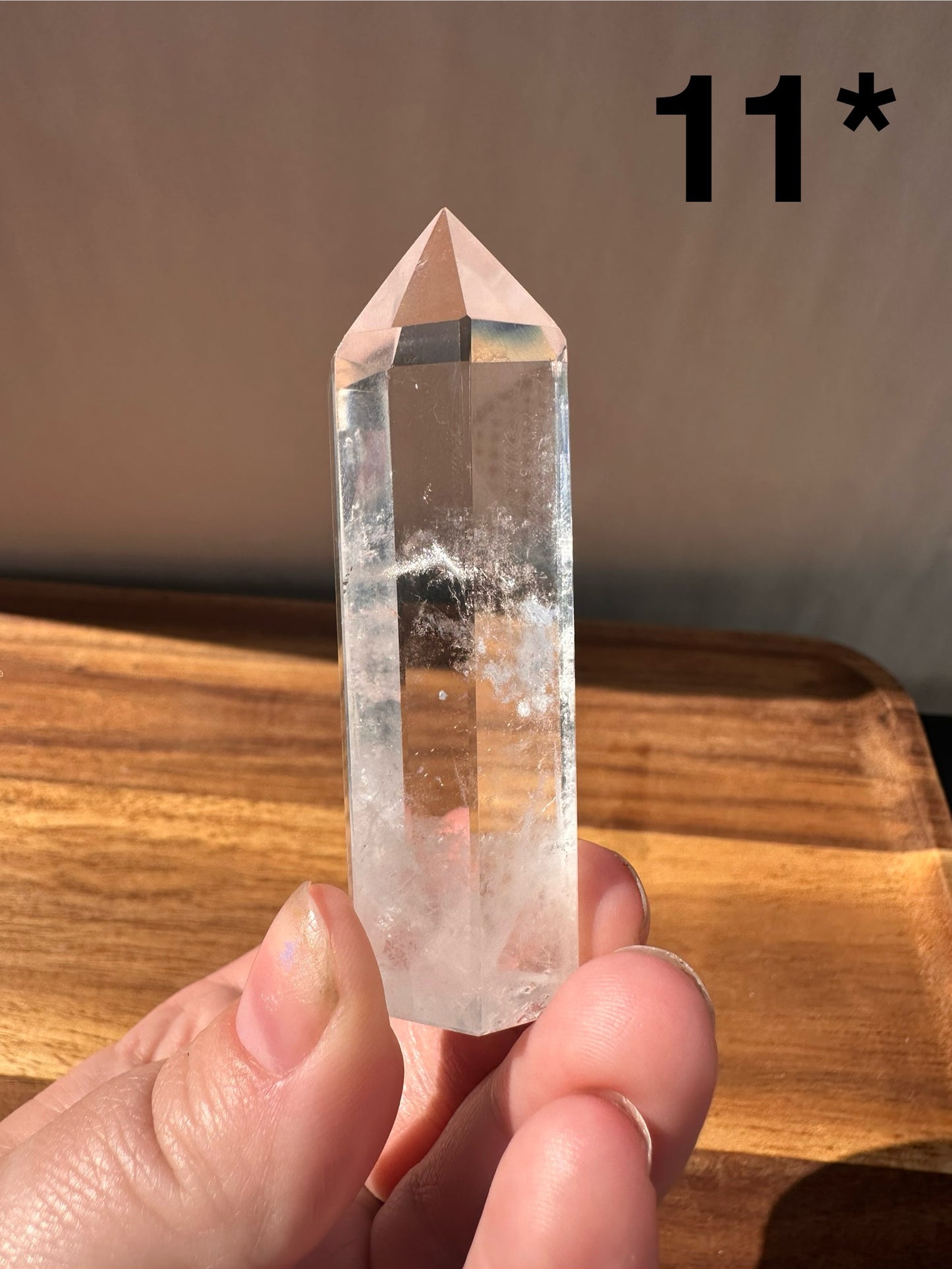 Clear Quartz Tower
