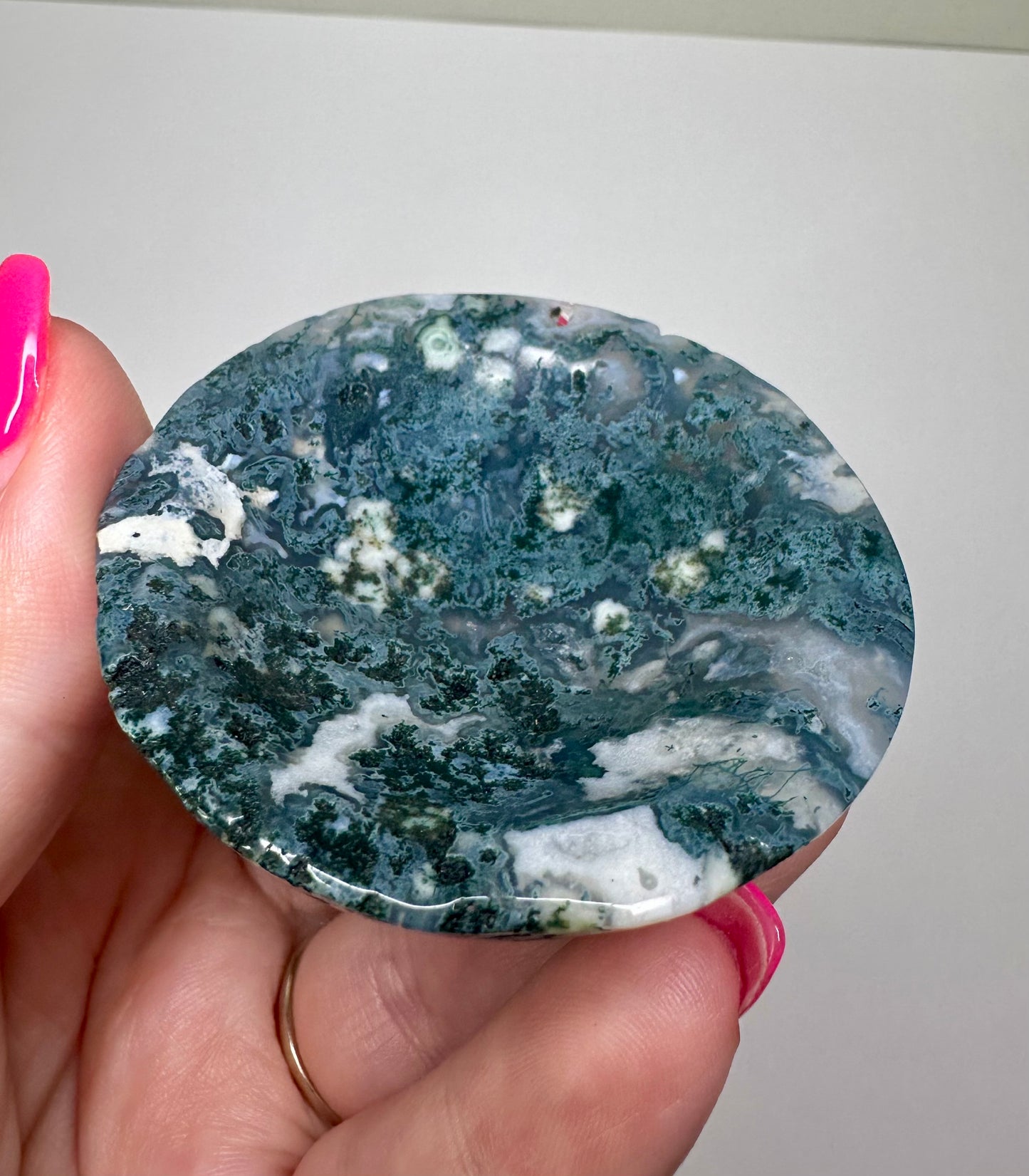 Moss Agate Bowl