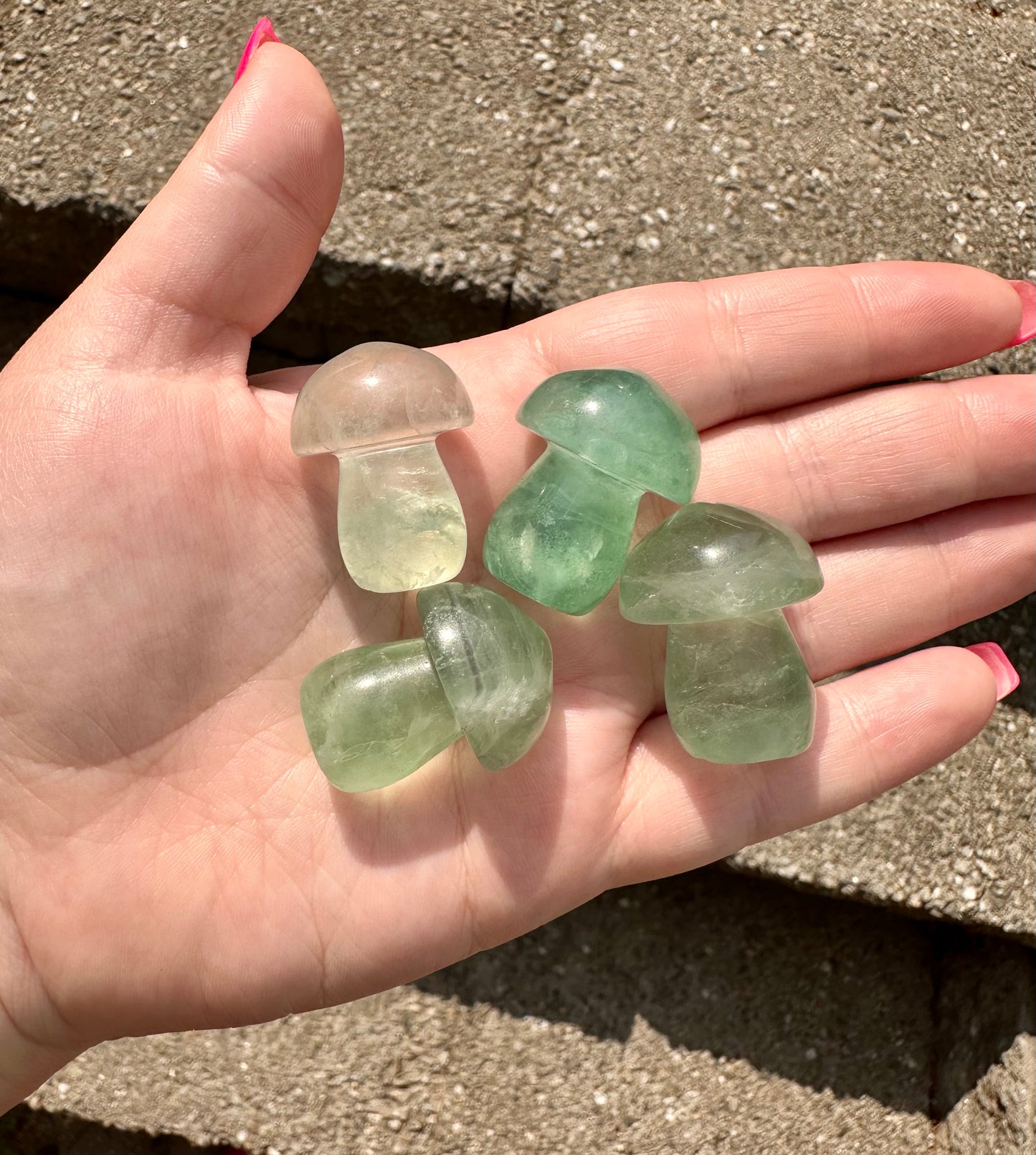 Fluorite Mushroom