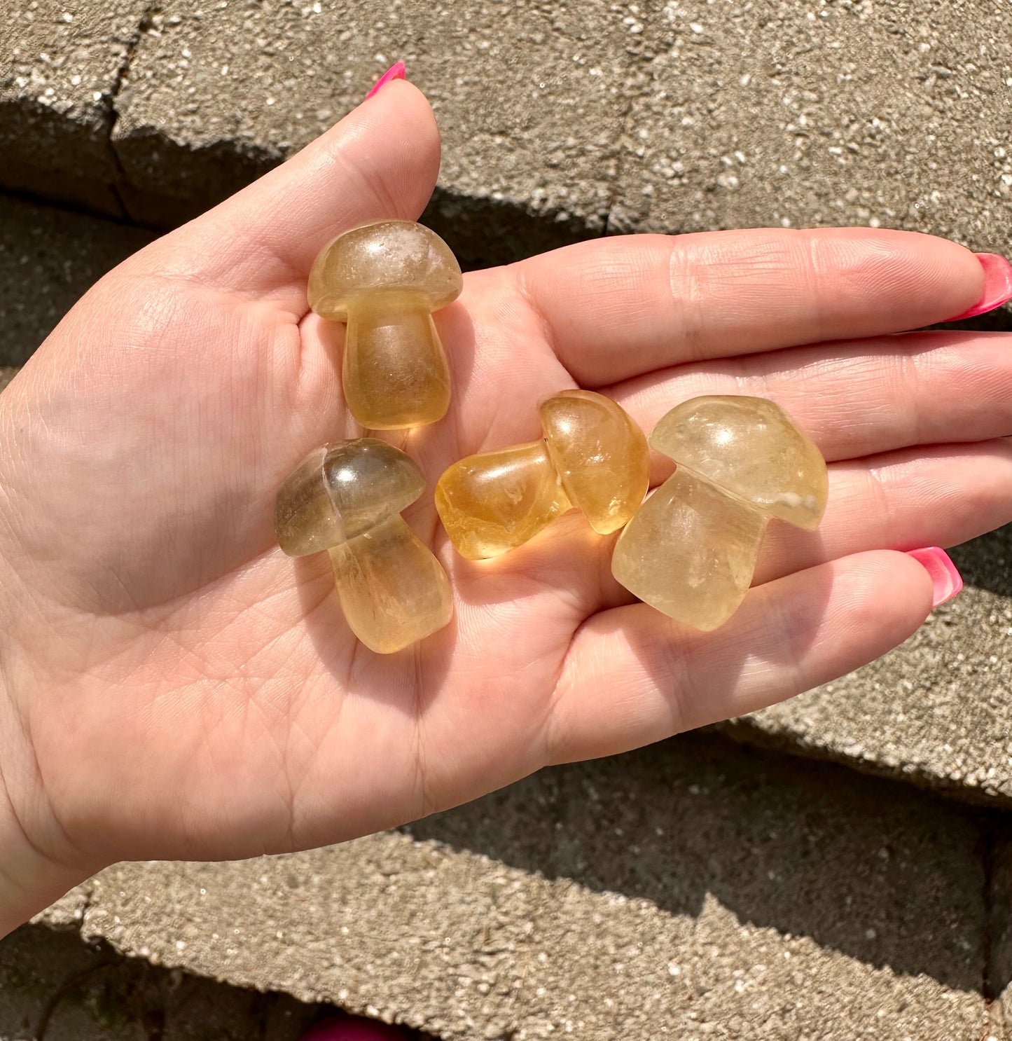 Fluorite Mushroom