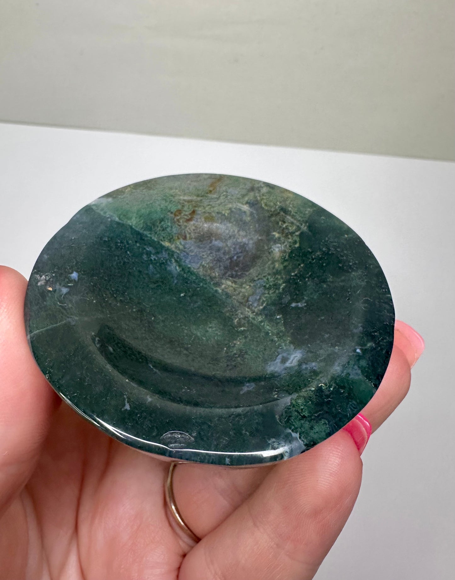 Moss Agate Bowl