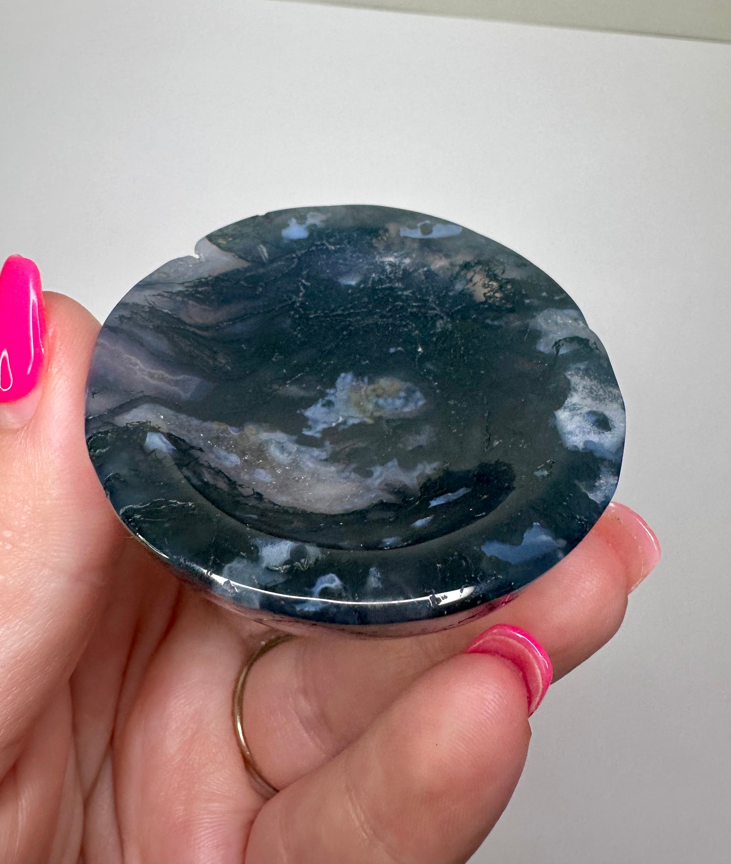 Moss Agate Bowl
