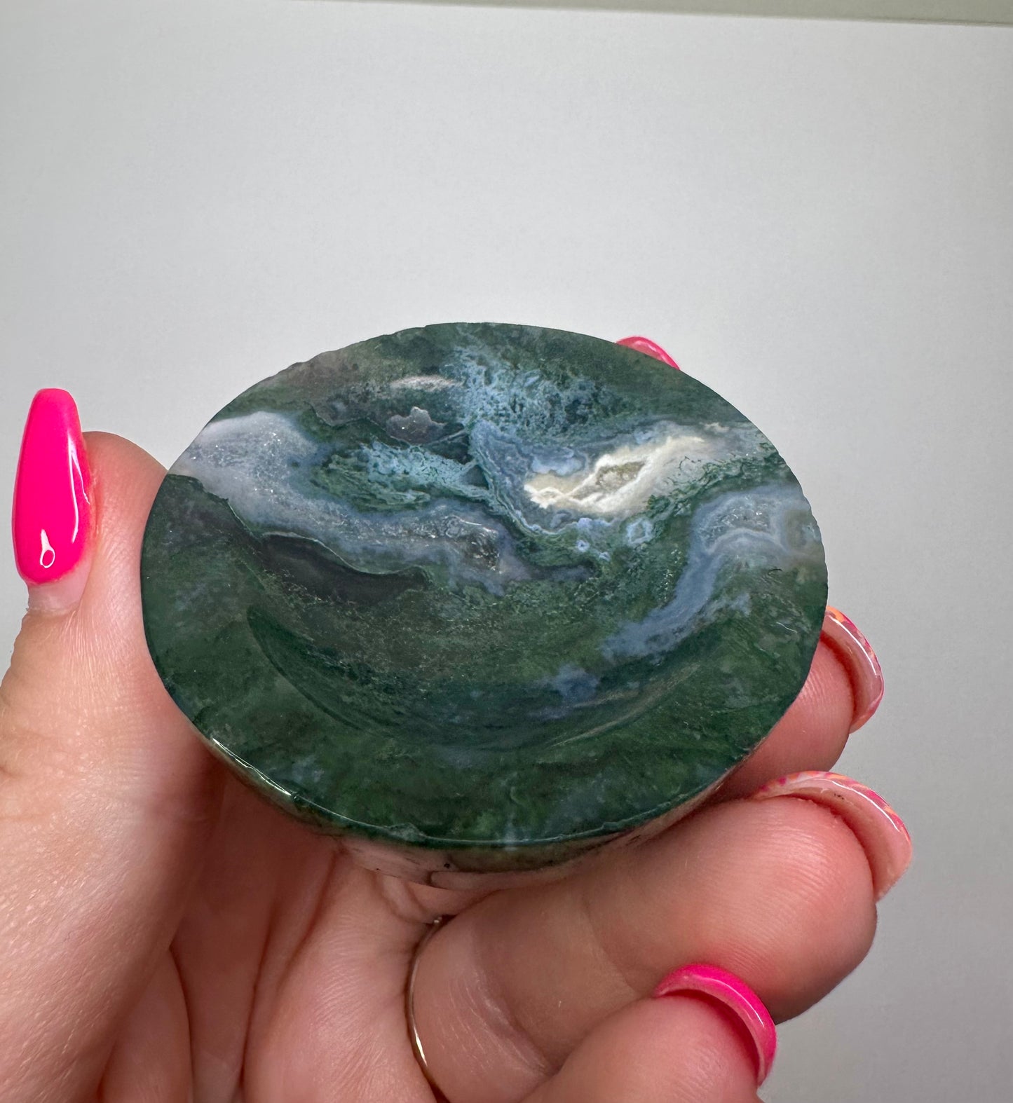 Moss Agate Bowl