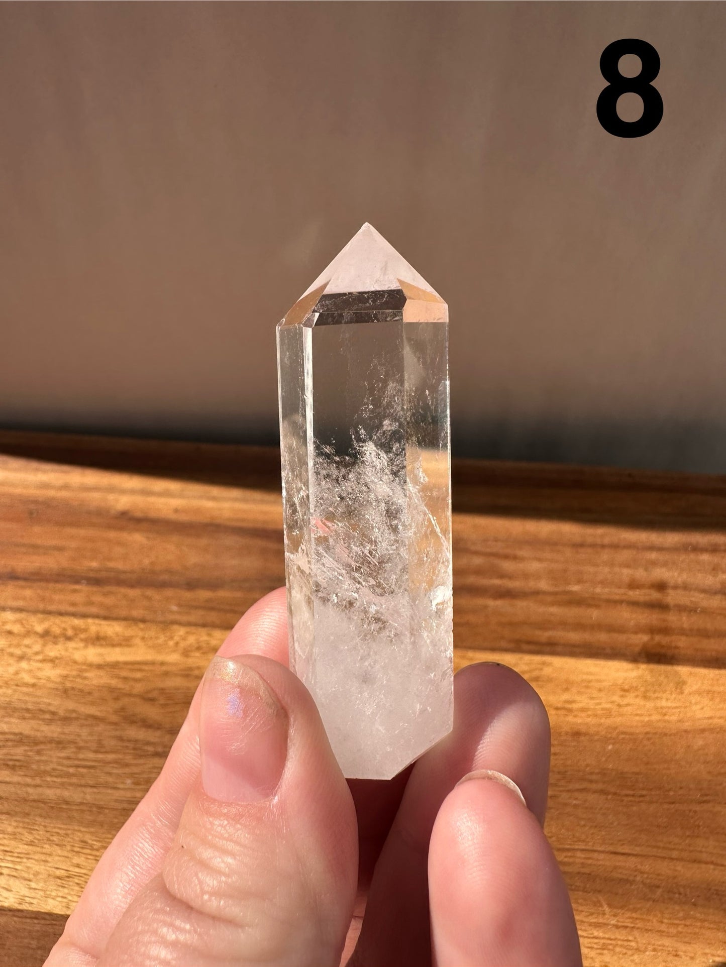 Clear Quartz Tower