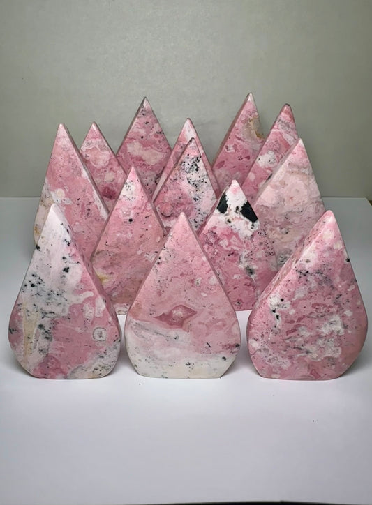 Peruvian Rhodonite Flame- Some Discounted *