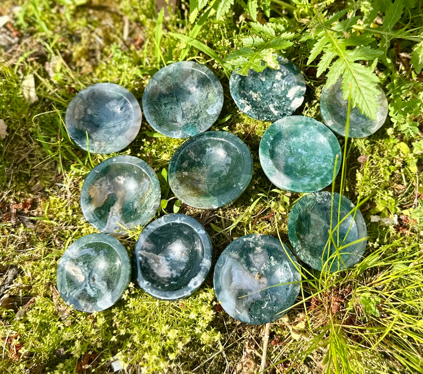 Moss Agate Bowl