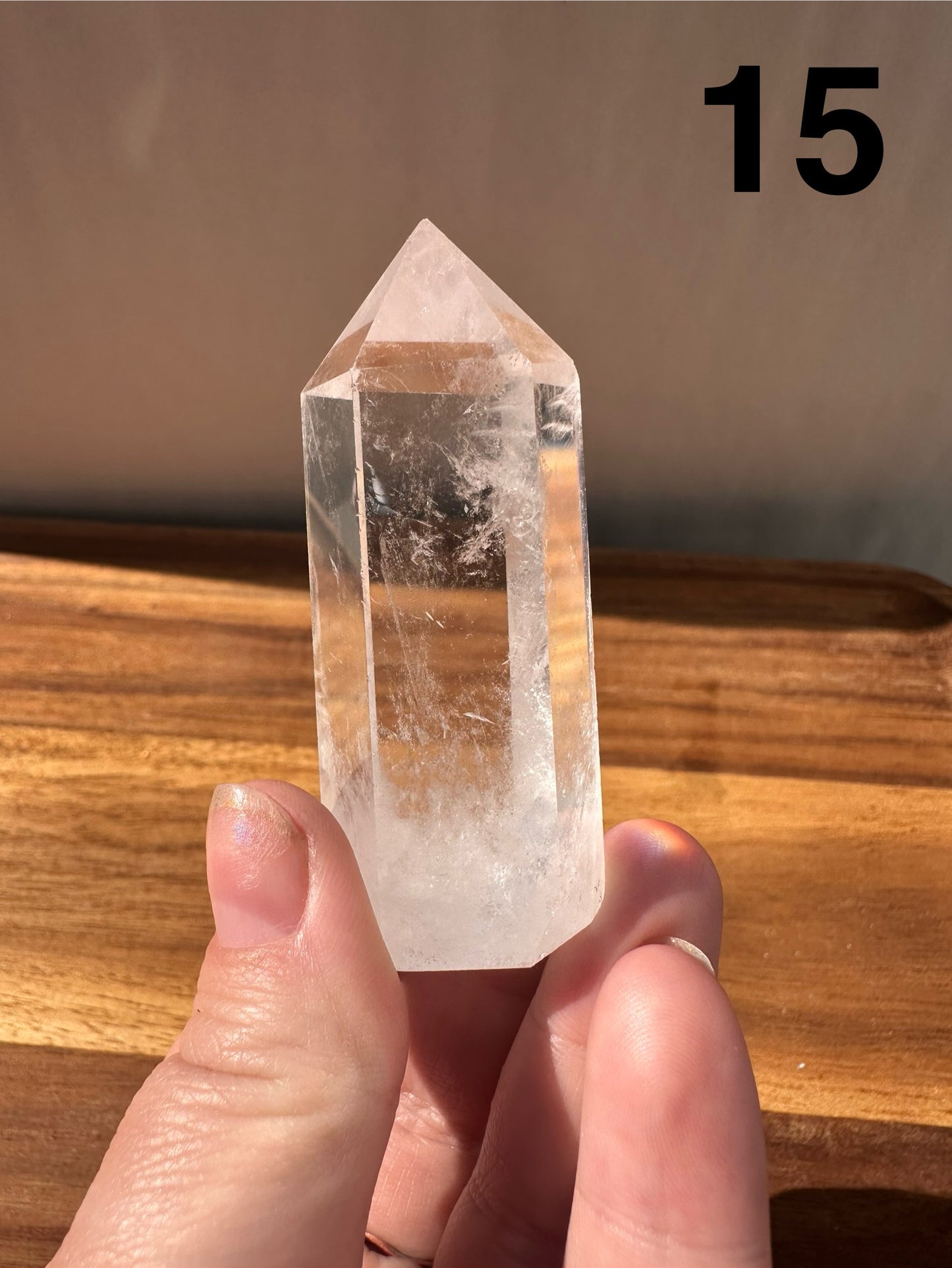 Clear Quartz Tower