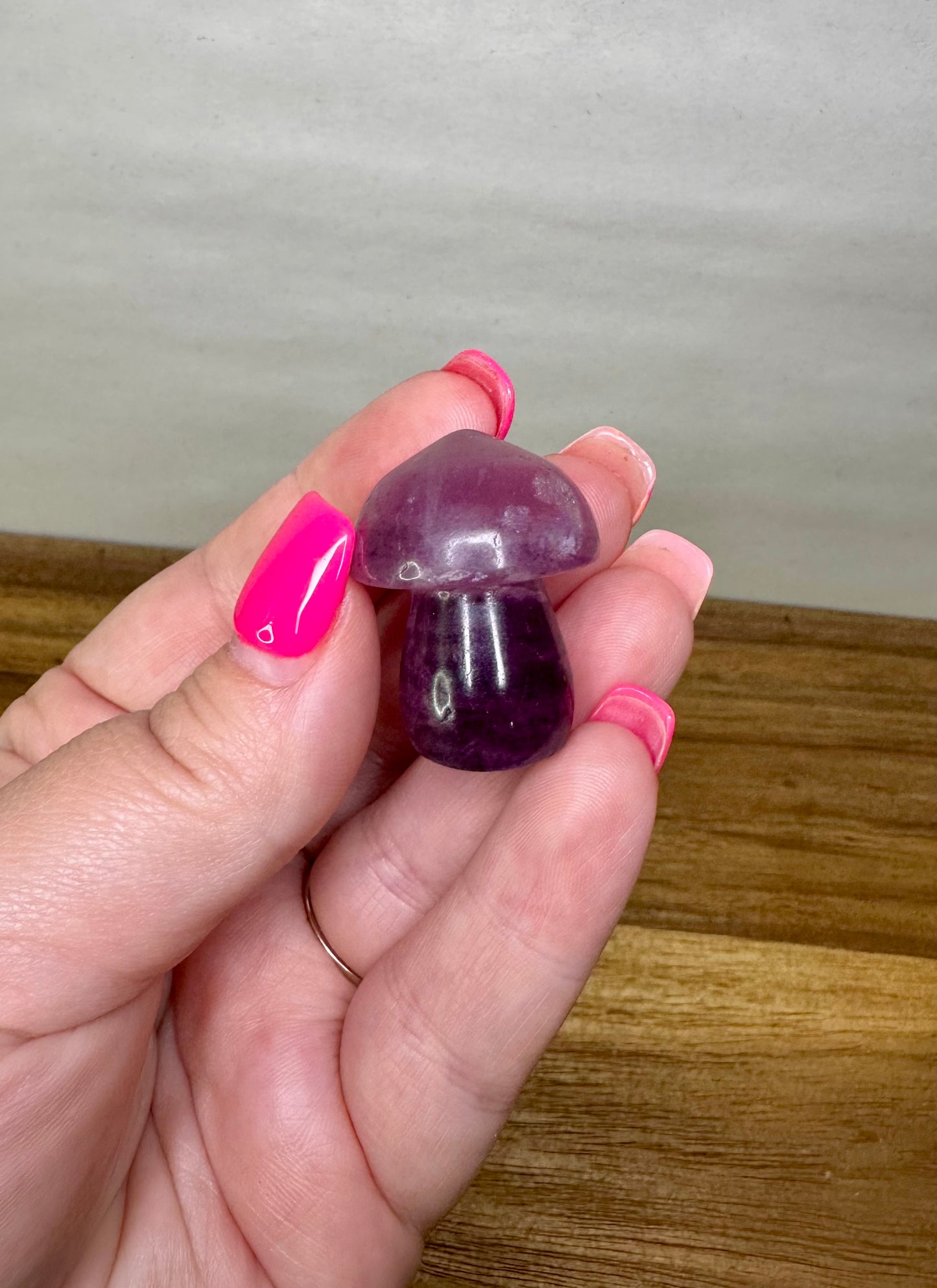 Fluorite Mushroom