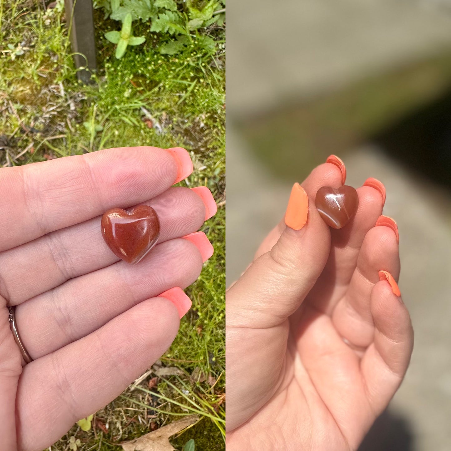 Mini Heart Carving