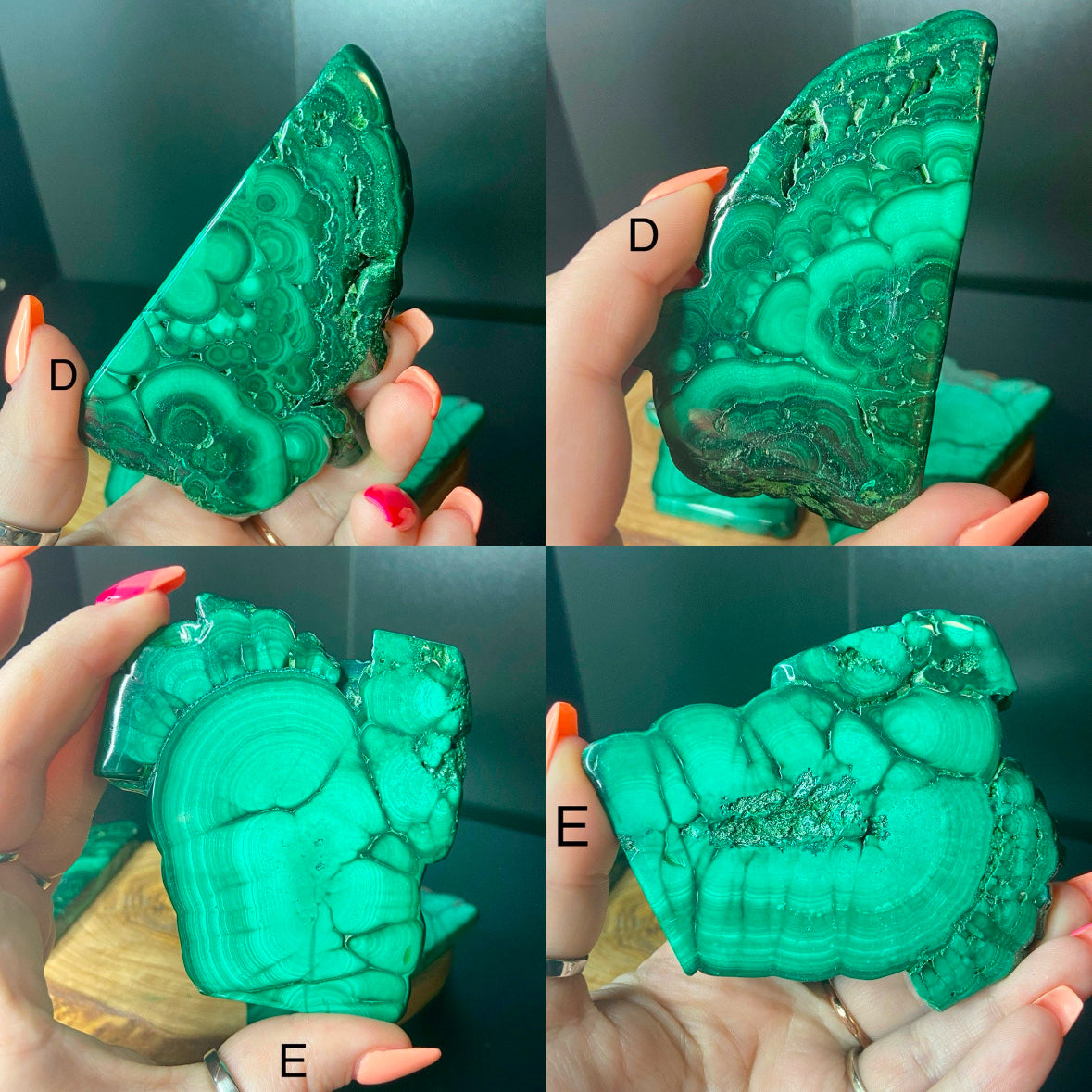 Natural Polished Malachite Slab
