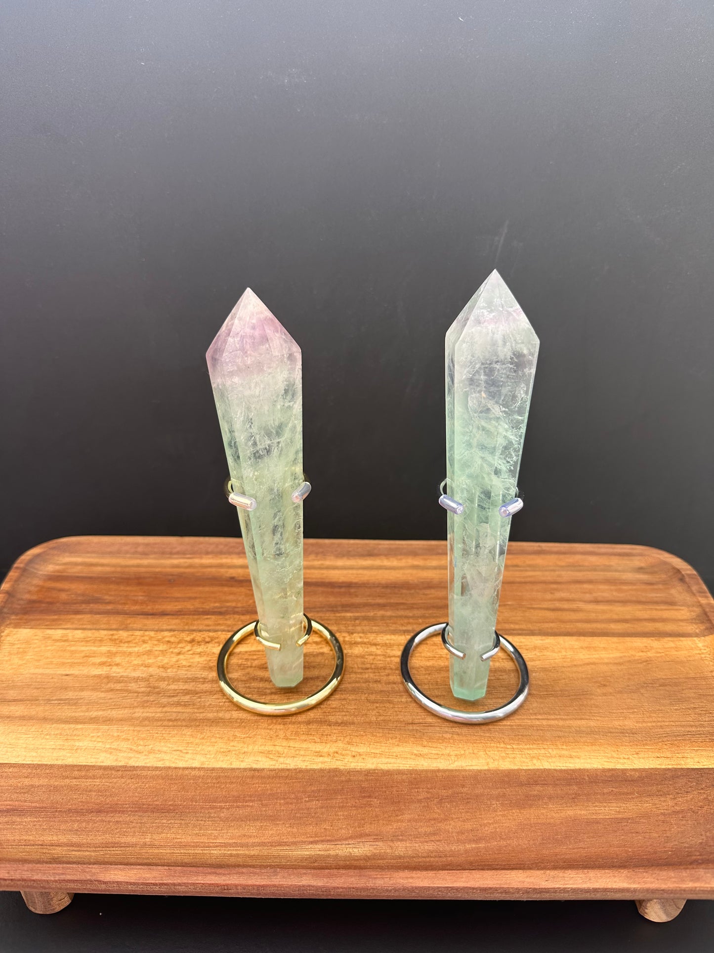 Fluorite Wand with Stand