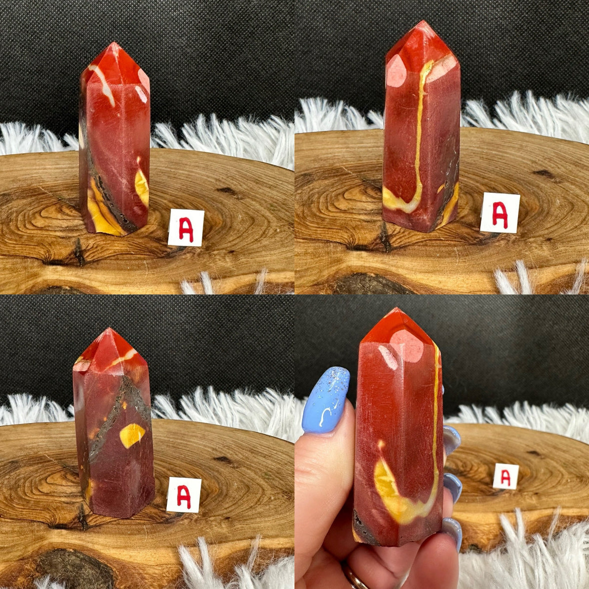 Mookaite Jasper Tower | Some Textured