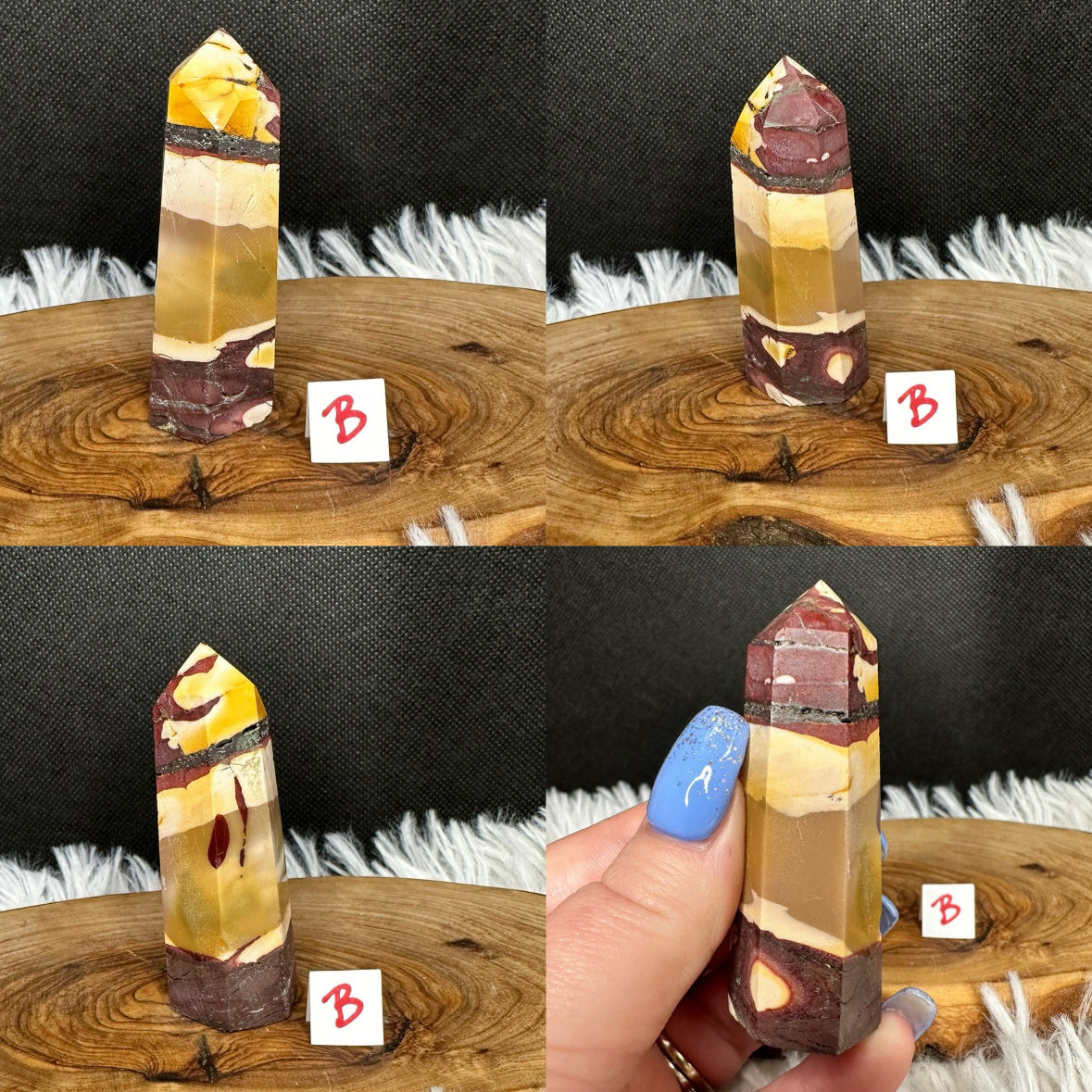 Mookaite Jasper Tower | Some Textured