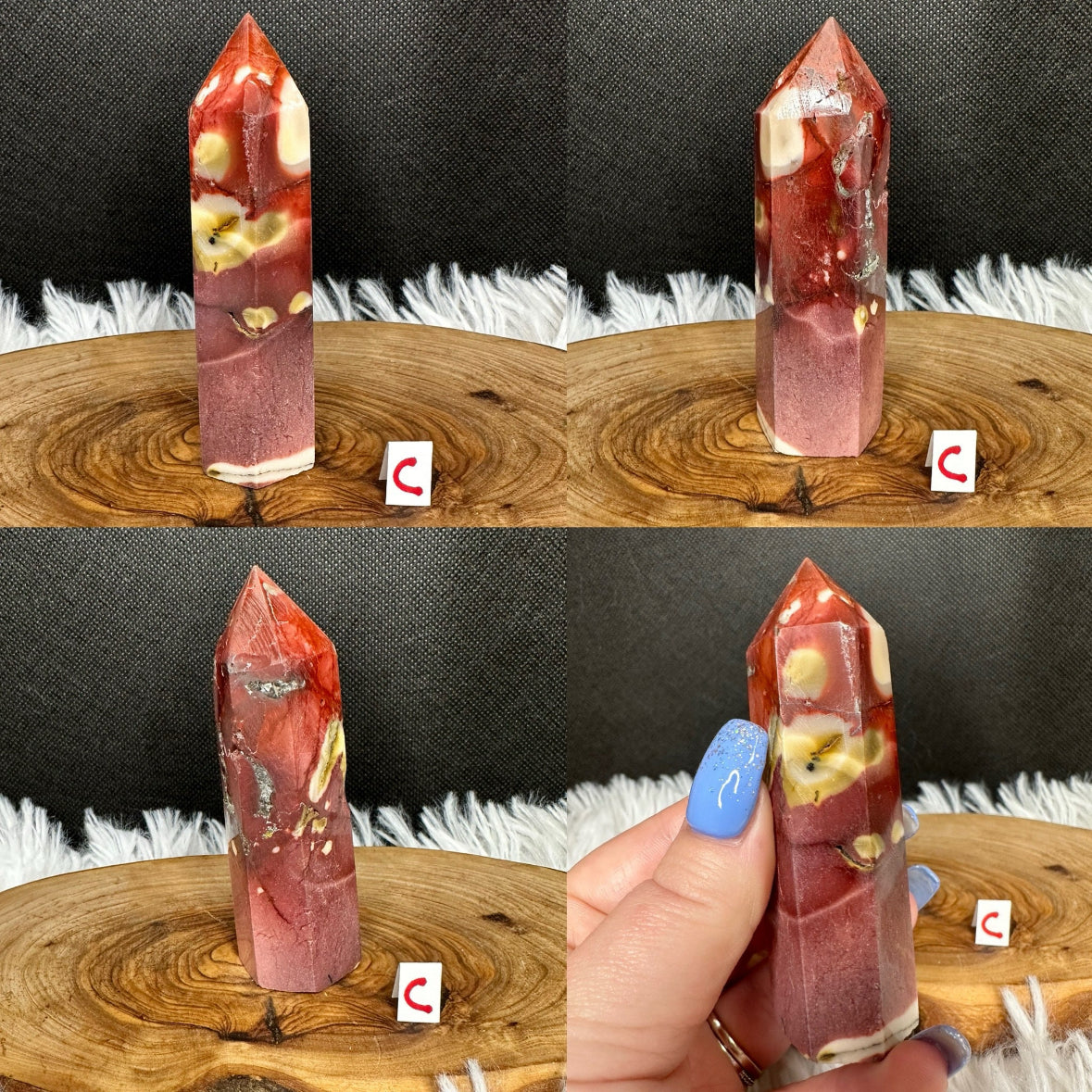 Mookaite Jasper Tower | Some Textured