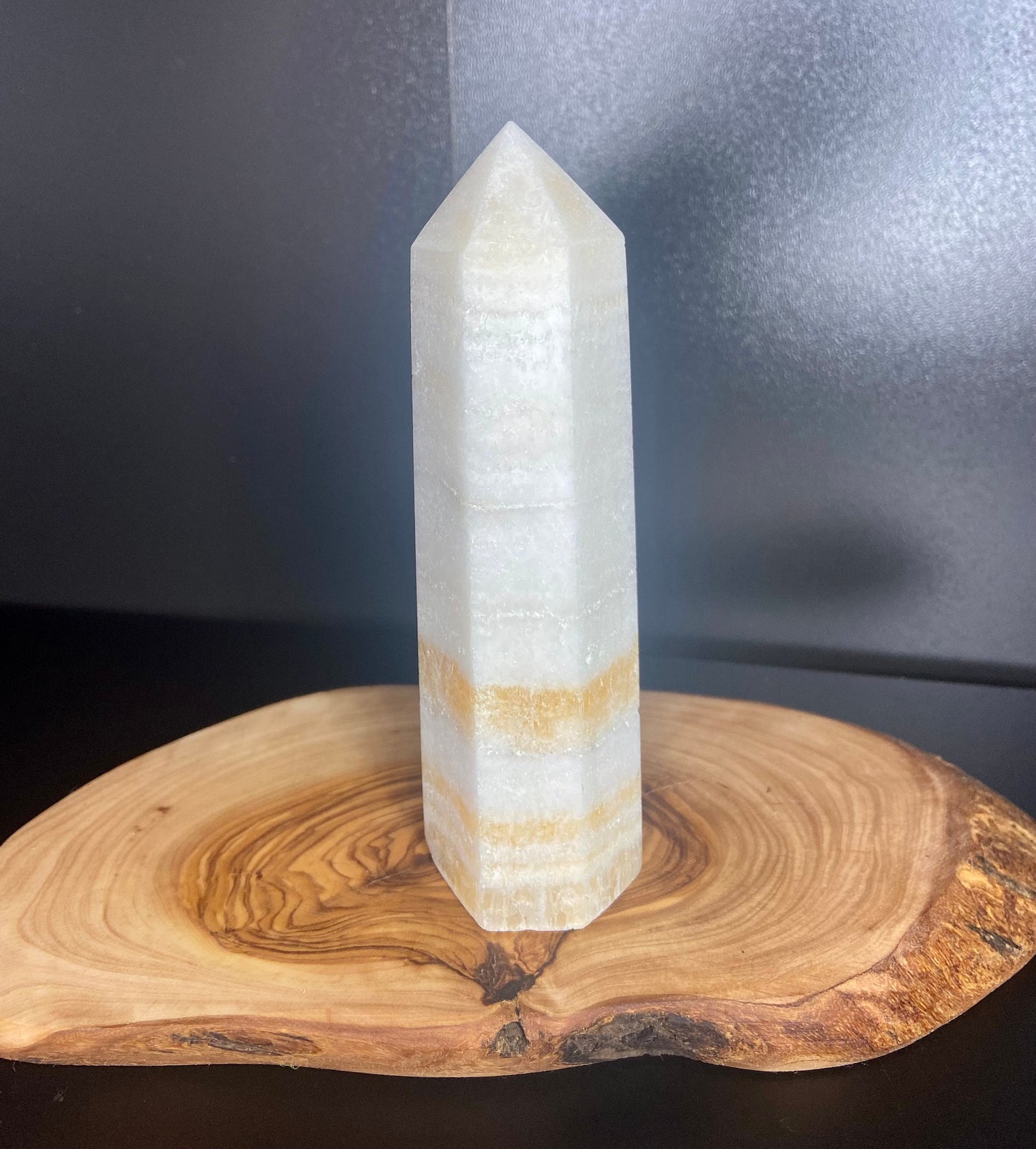 Orange Calcite Tower
