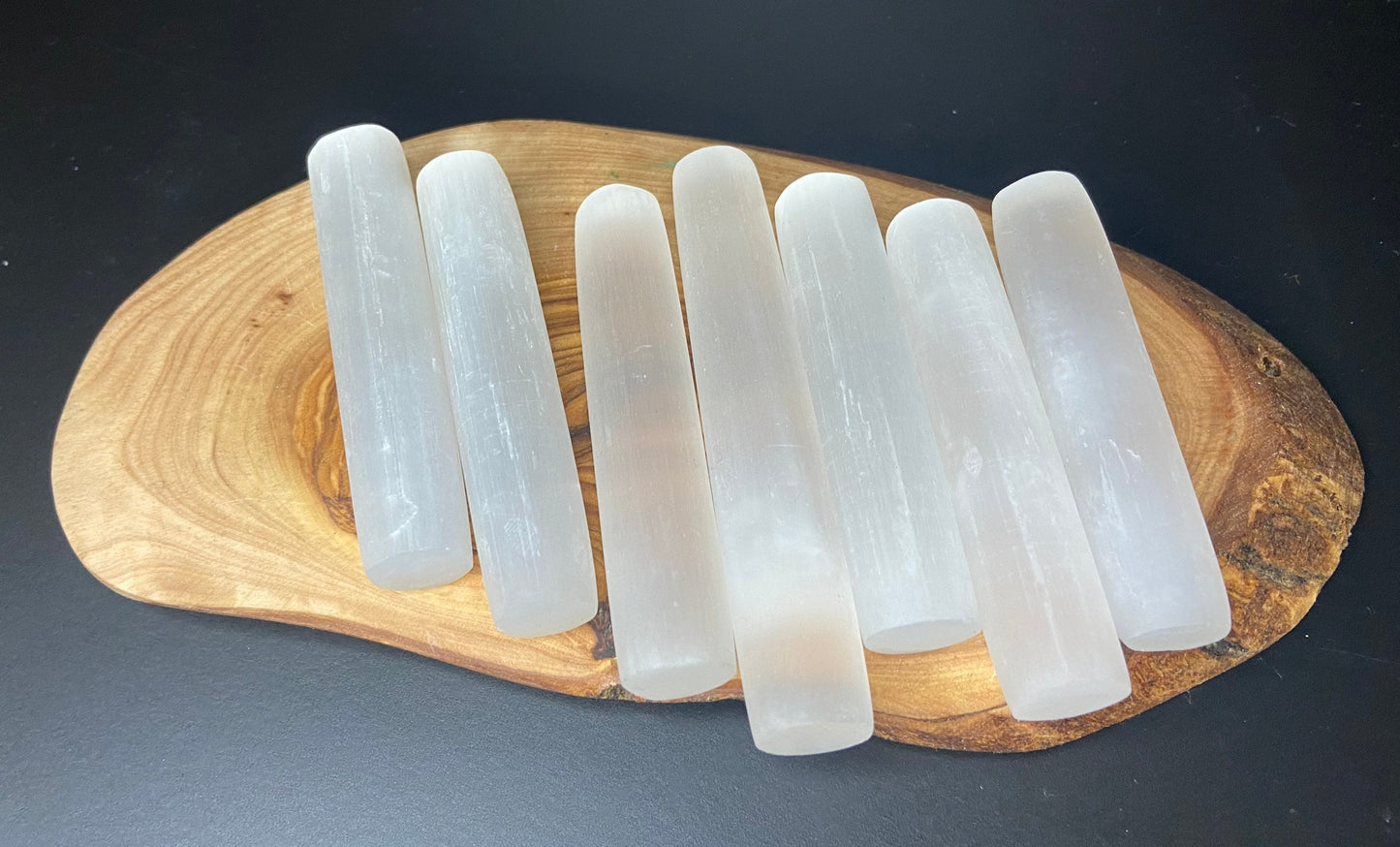 Selenite Round Stick