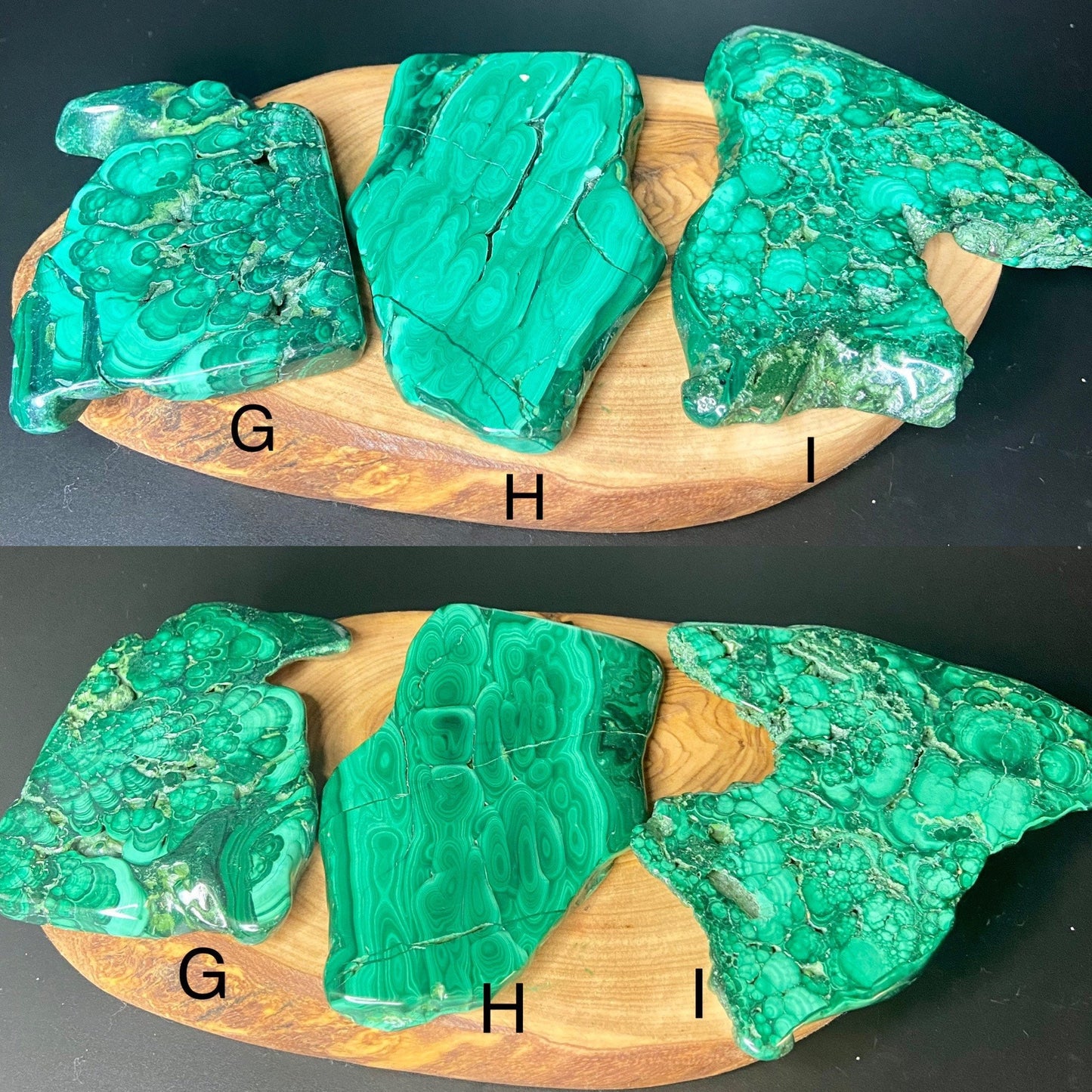 Natural Polished Malachite Slab