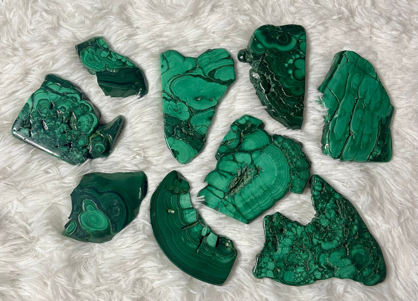 Natural Polished Malachite Slab