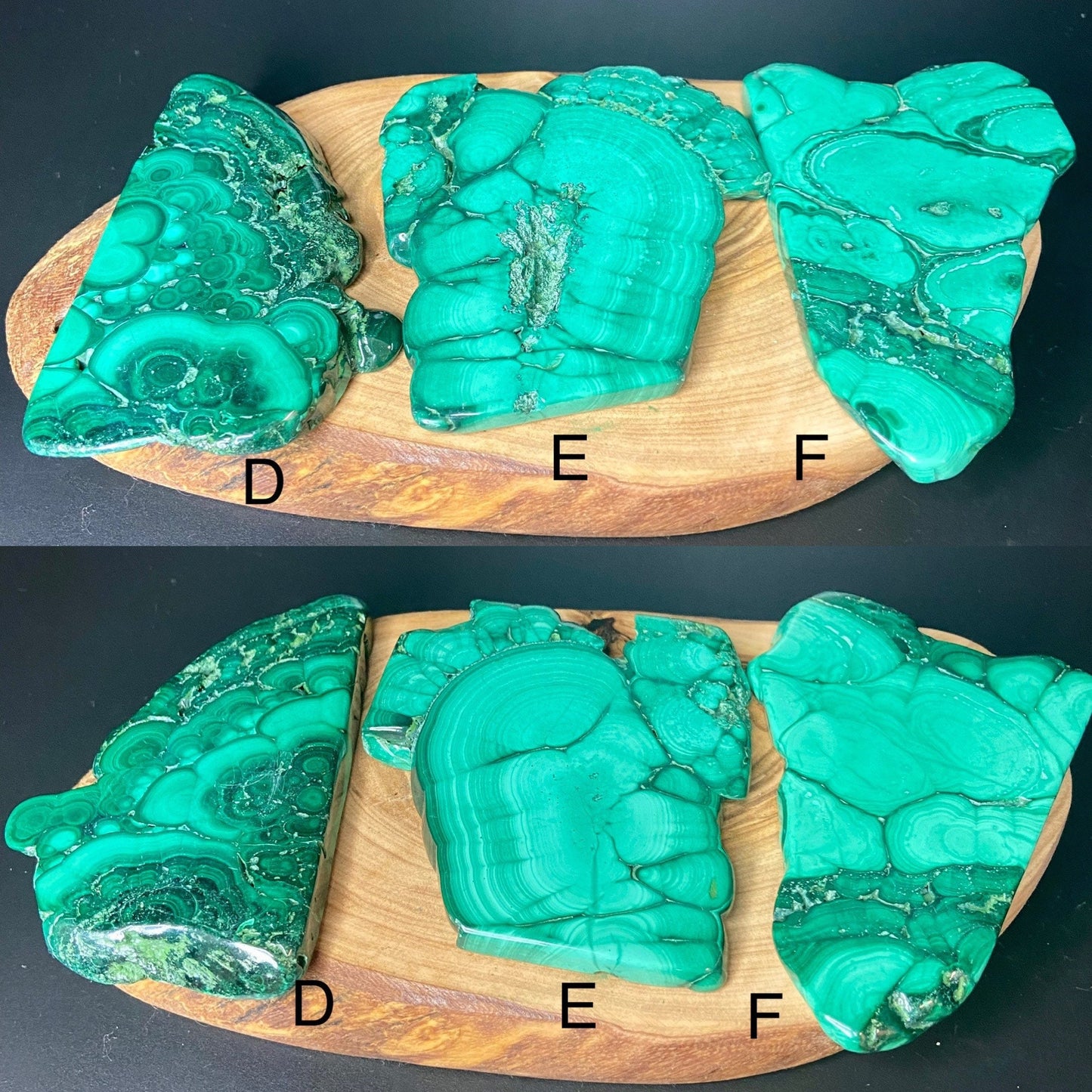 Natural Polished Malachite Slab