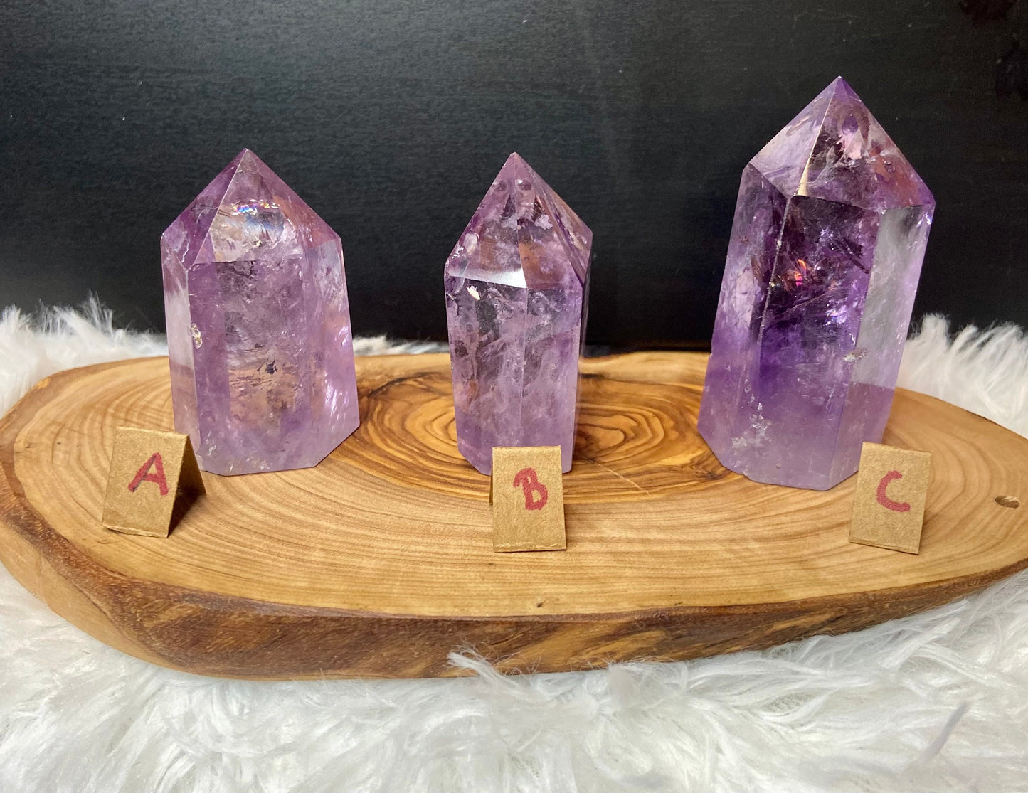 High Quality Amethyst Cupcake Point