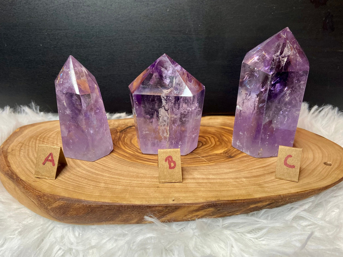 High Quality Amethyst Cupcake Point