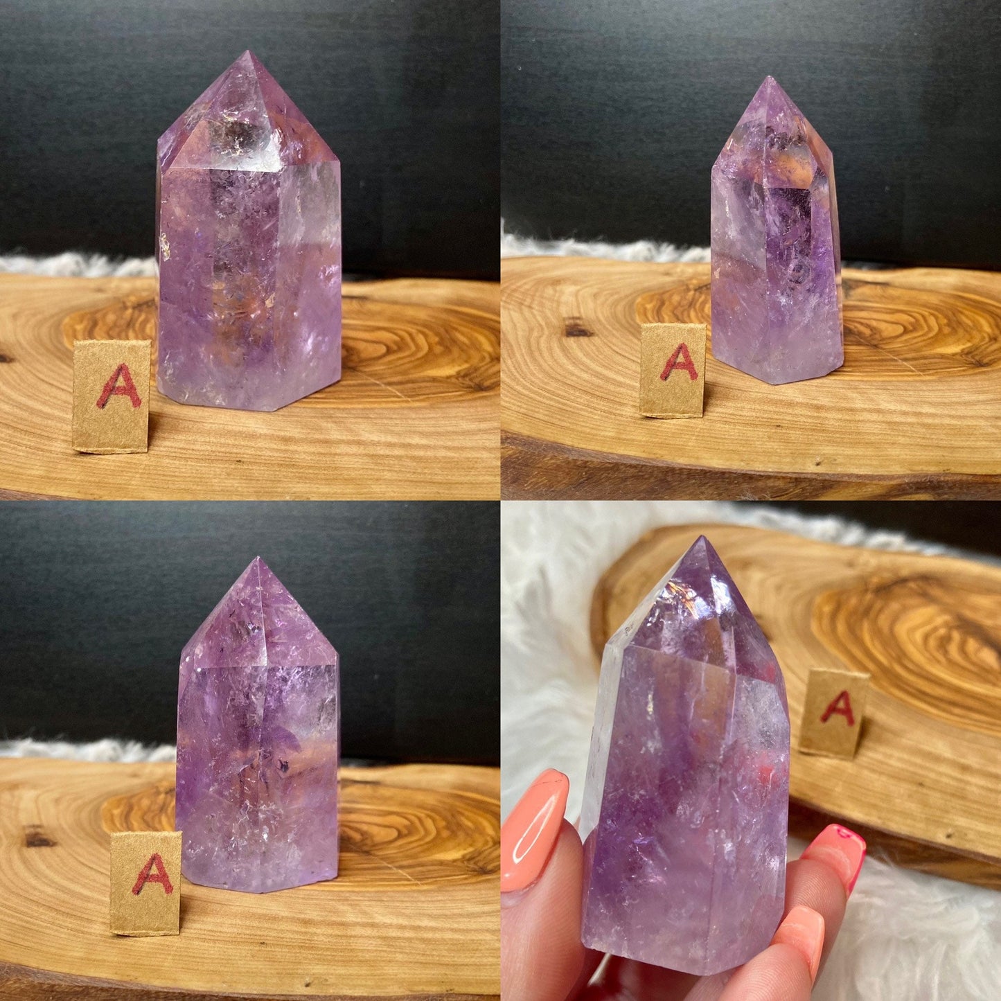 High Quality Amethyst Cupcake Point