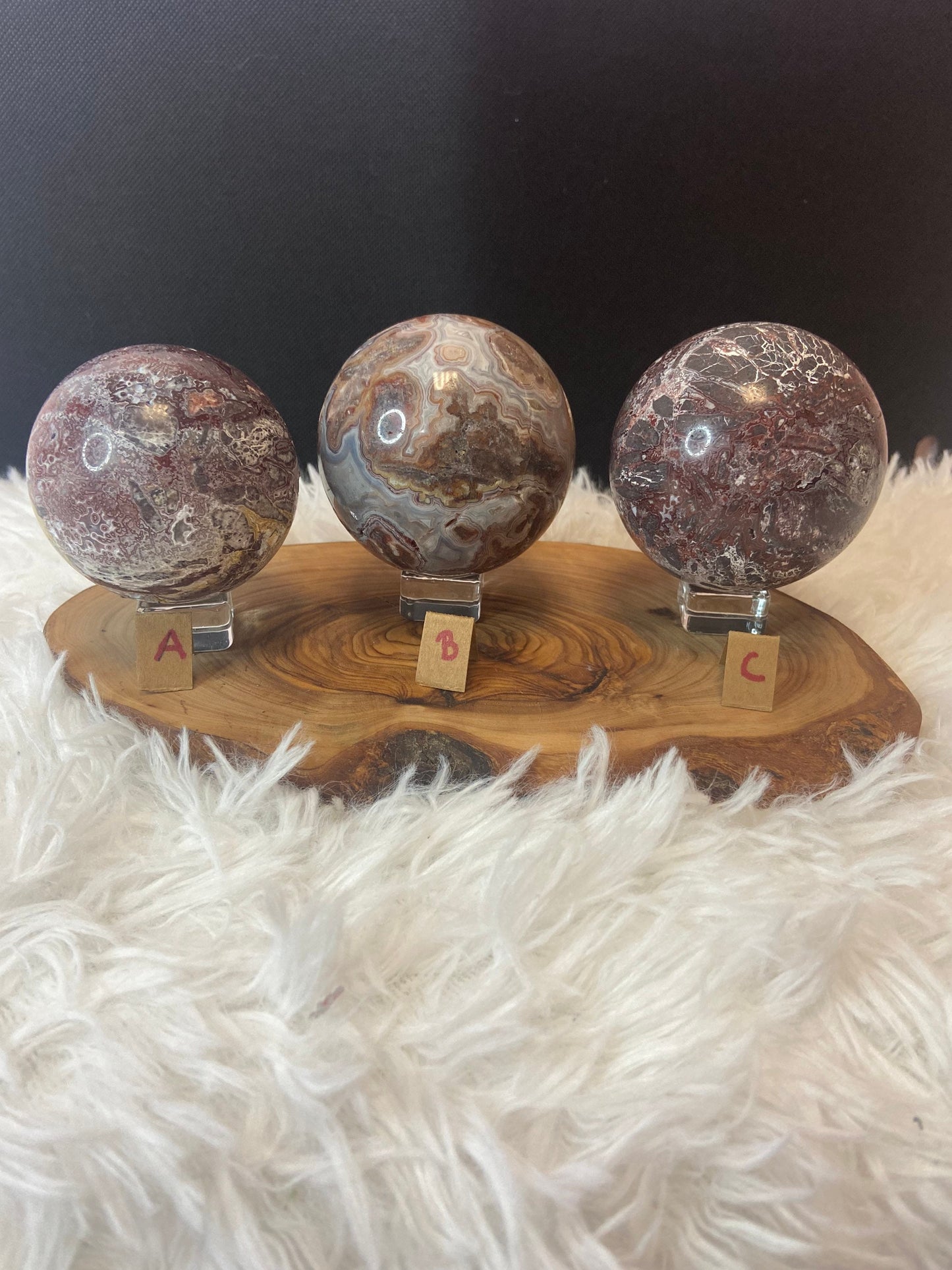 Mexican Crazy Agate Sphere