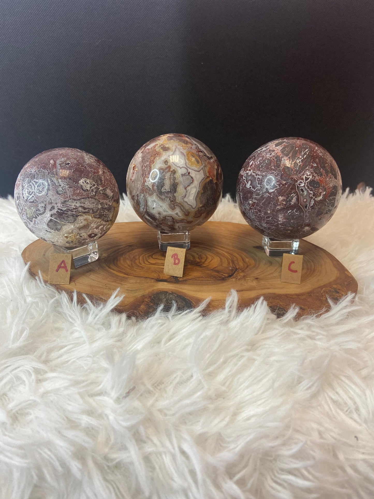 Mexican Crazy Agate Sphere