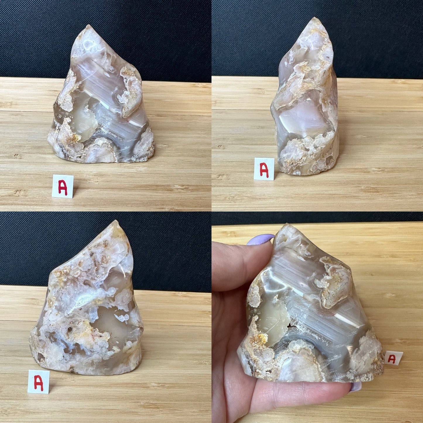 Flower Agate Flame