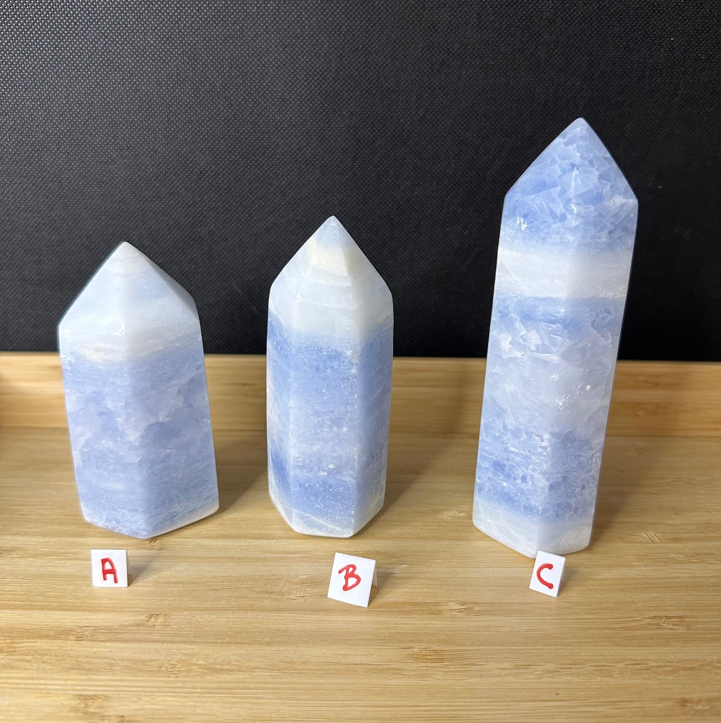 Blue Calcite Tower