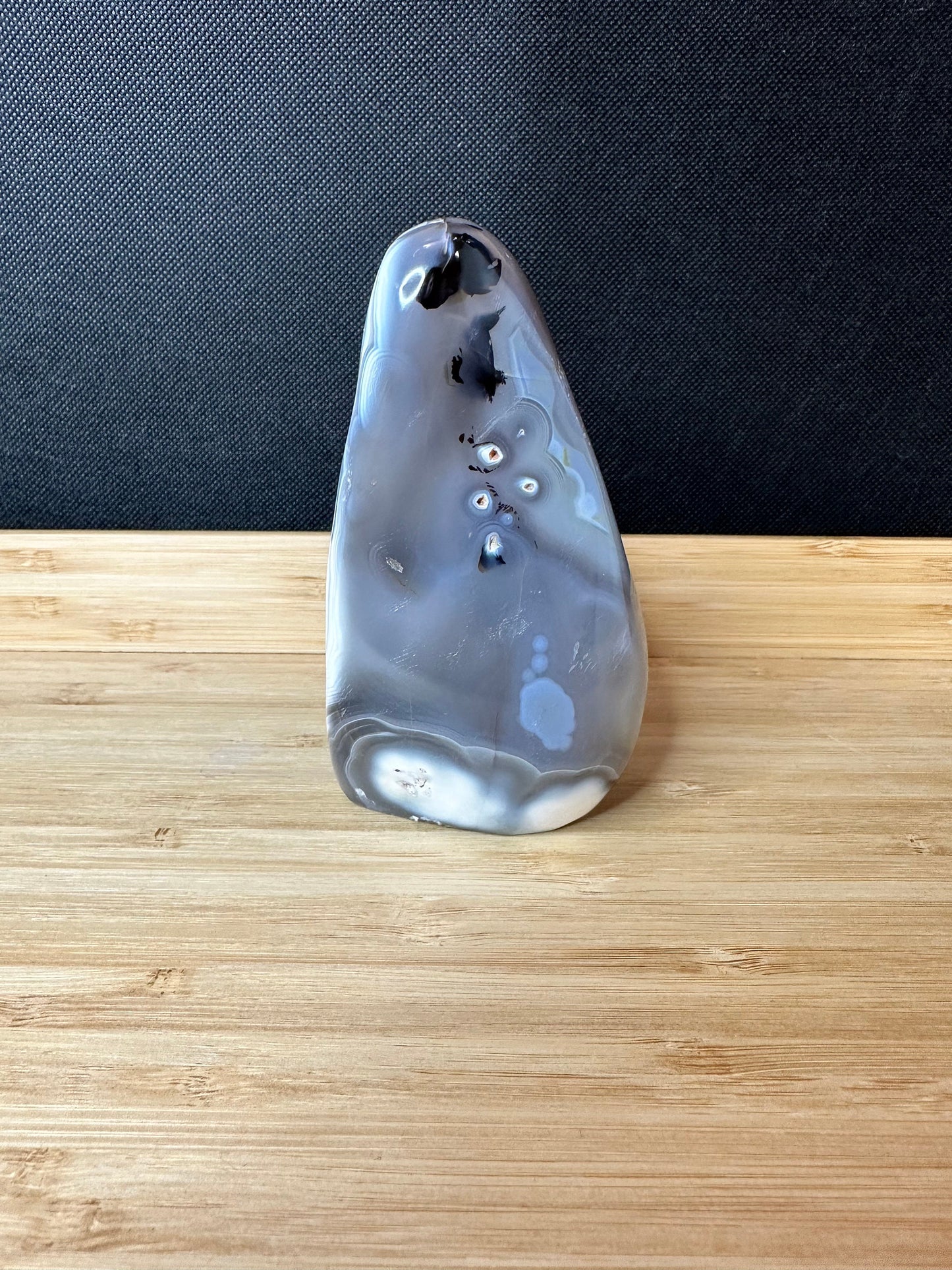 Orca Agate Freeform with Dendritic