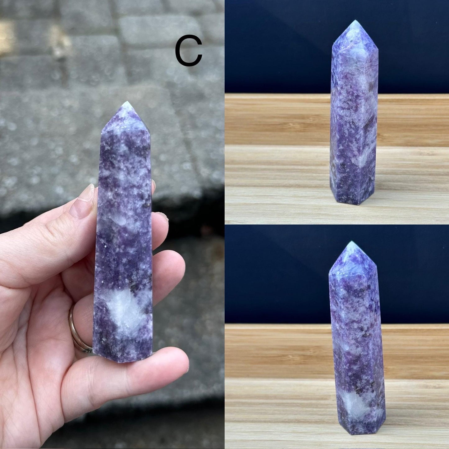 Lepidolite Tower
