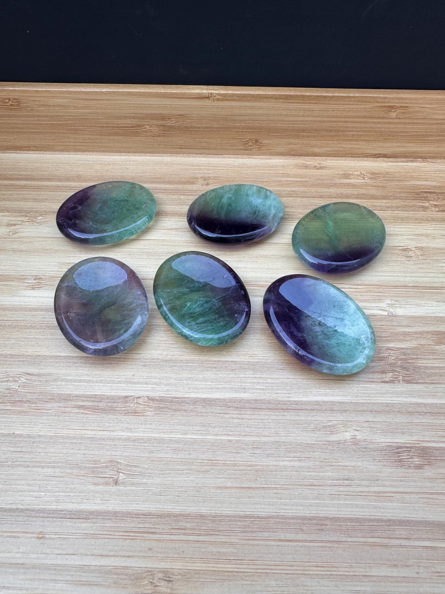 Fluorite Worry Stone