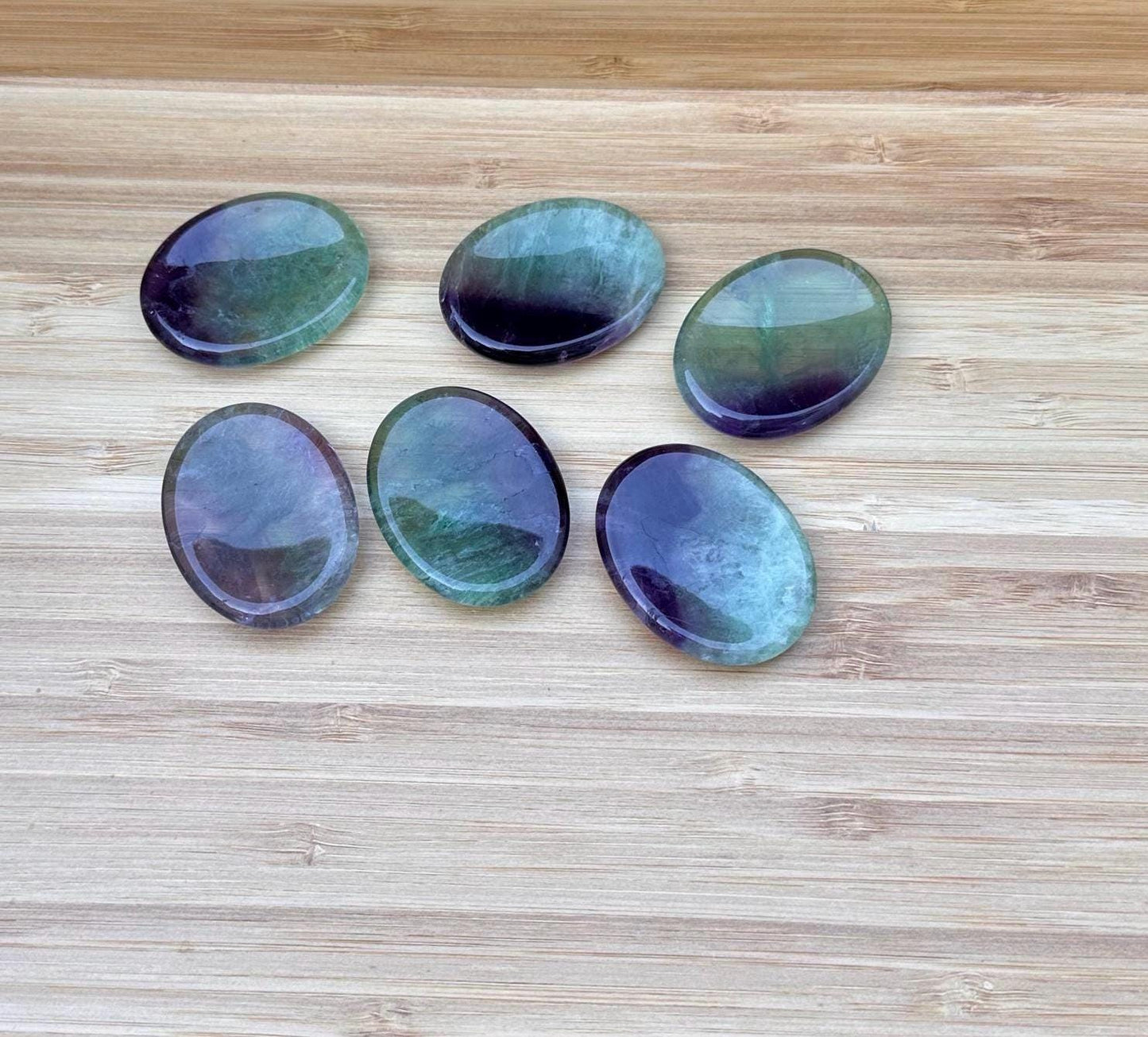 Fluorite Worry Stone